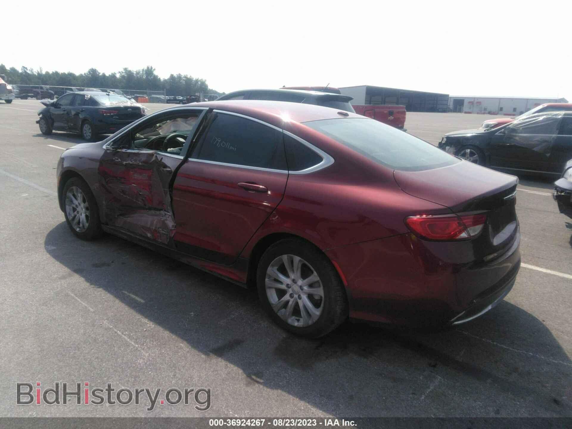 2015 CHRYSLER 200 - VIN: 1C3CCCAB2FN670610 - Фото 3