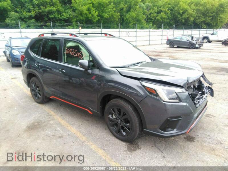 2023 Subaru FORESTER Sport (VIN JF2SKAJC8PH466192) — фото 1 из 16, IAAI, повреждение: передняя часть
