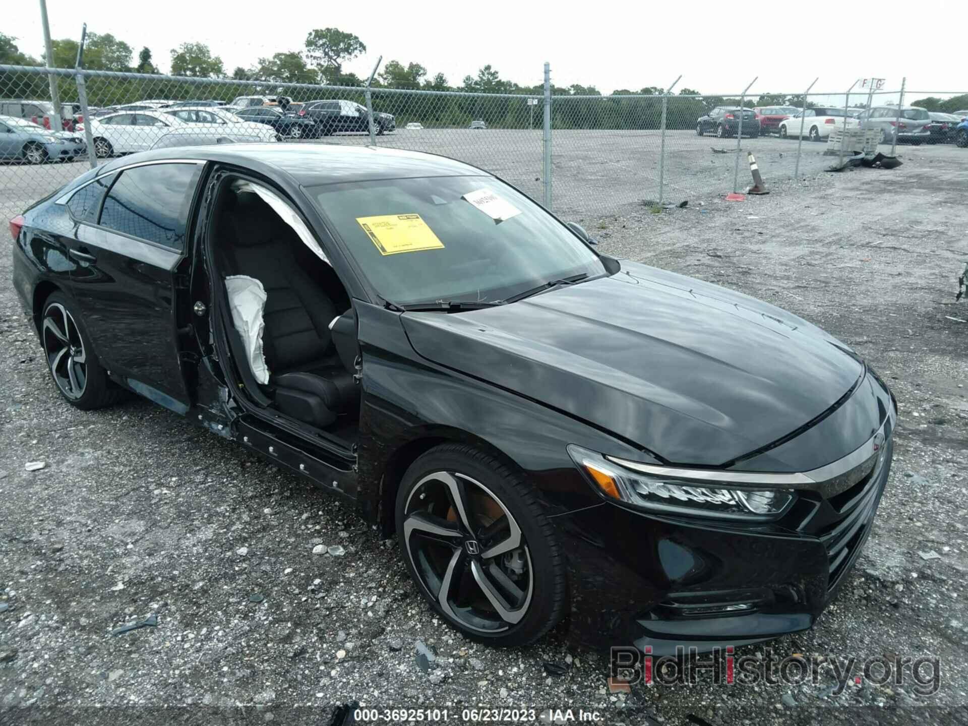 Photo 1HGCV1F35KA171816 - HONDA ACCORD SEDAN 2019