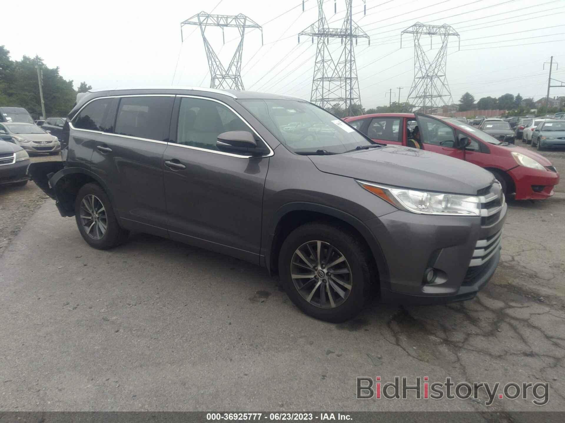 Photo 5TDJZRFH4JS544608 - TOYOTA HIGHLANDER 2018