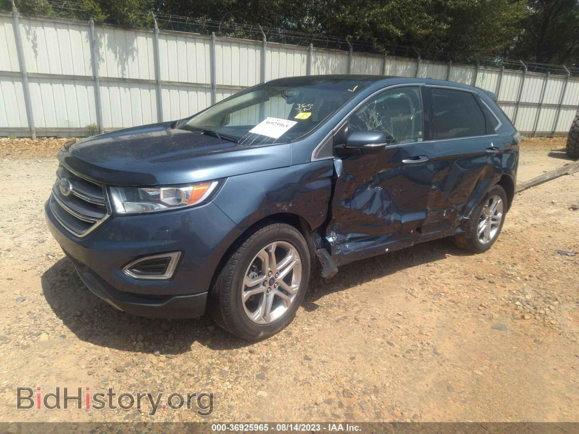 2018 FORD EDGE - VIN: 2FMPK3K90JBB31737 - Photo 2
