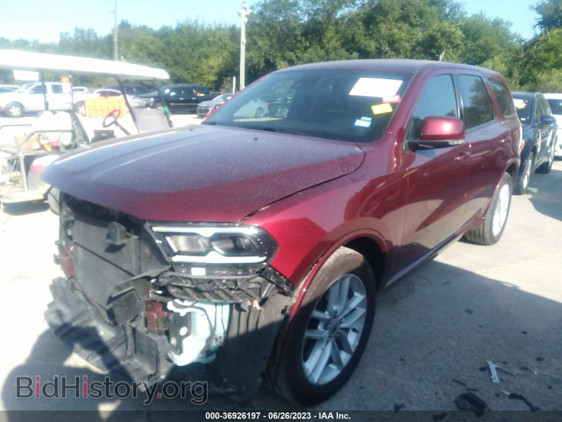 2022 DODGE DURANGO - VIN: 1C4RDHDG3NC218280 - Фото 2