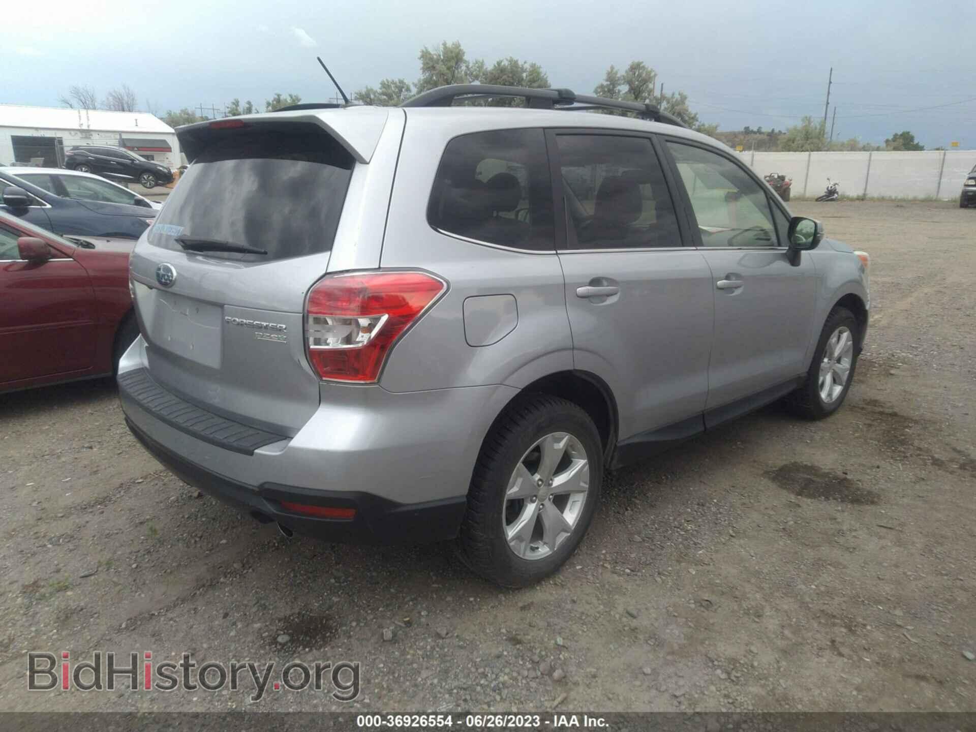 2014 SUBARU FORESTER - VIN: JF2SJAMC0EH518944 - Фото 4
