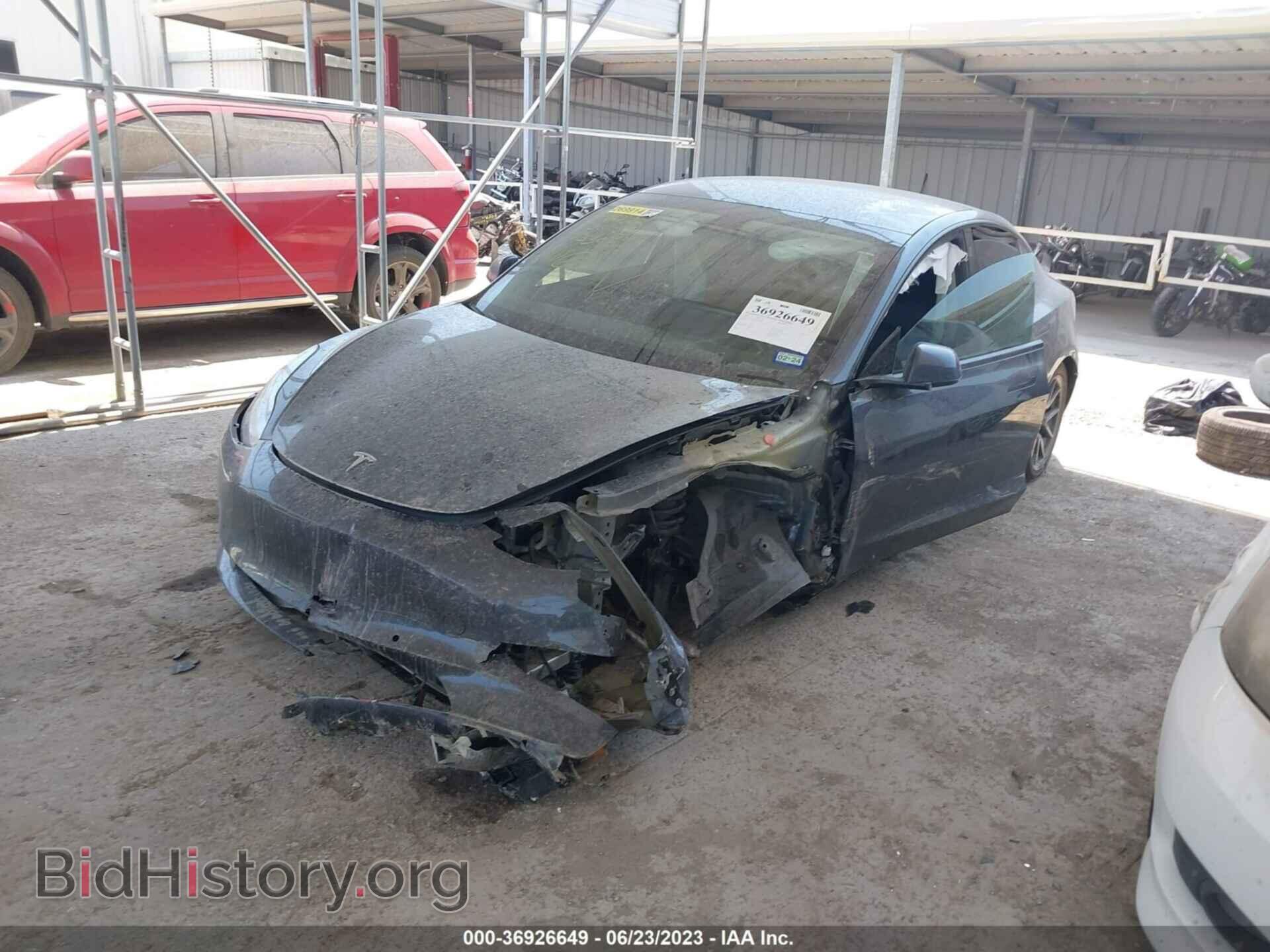 2021 TESLA MODEL 3 - VIN: 5YJ3E1EB6MF858045 - Фото 2