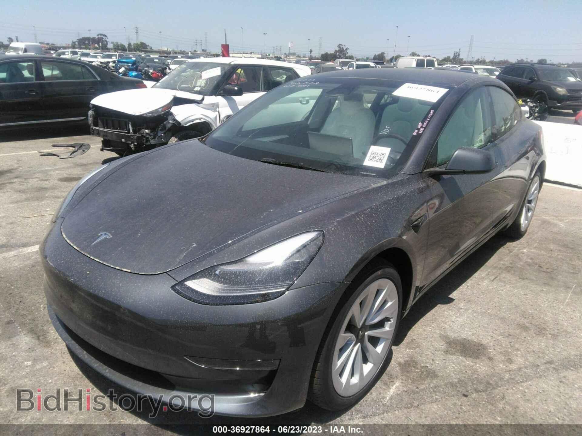 2023 TESLA MODEL 3 - VIN: 5YJ3E1EA6PF580369 - Фото 2