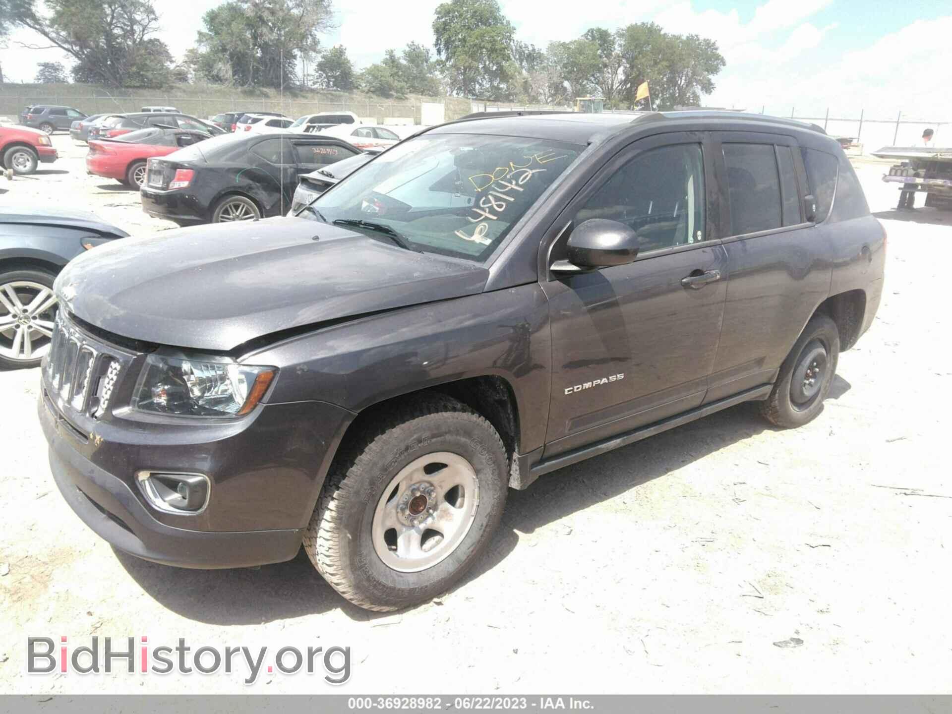 2015 JEEP COMPASS - VIN: 1C4NJDEB2FD259207 - Photo 2