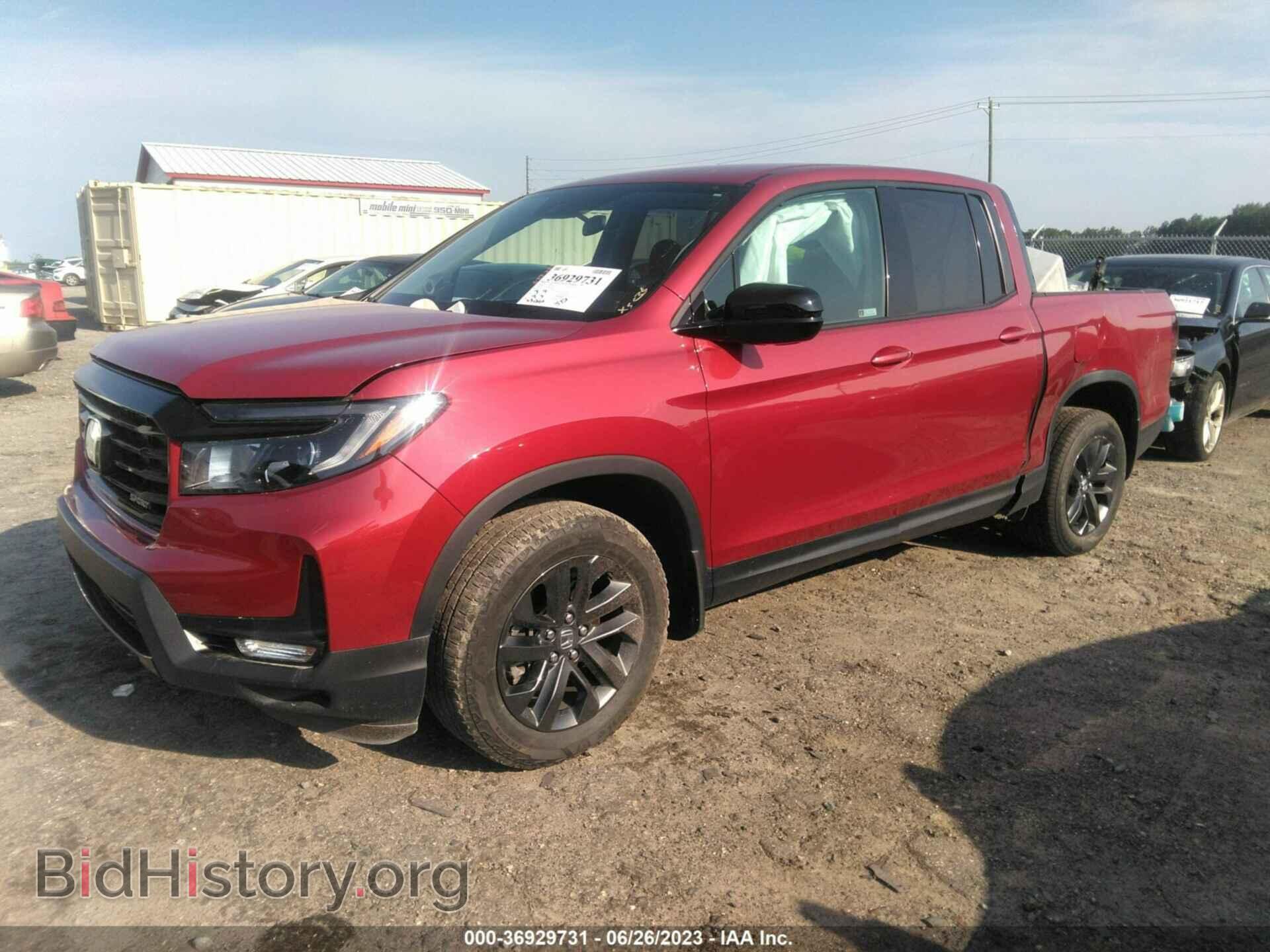 2021 HONDA RIDGELINE - VIN: 5FPYK3F11MB004006 - Фото 2