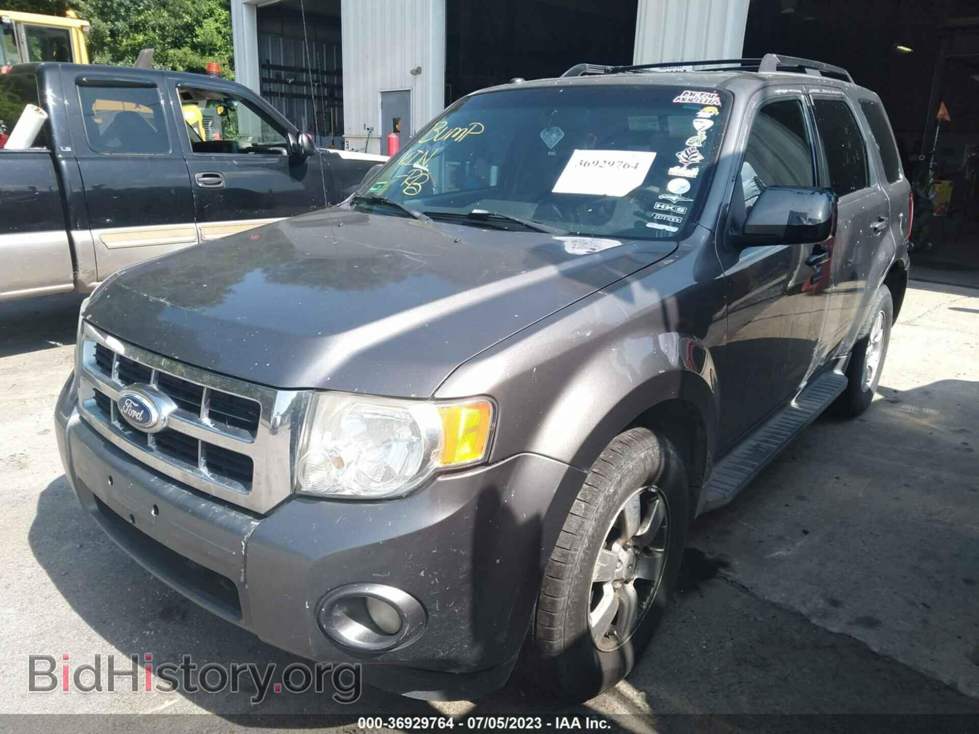 2010 FORD ESCAPE - VIN: 1FMCU9EG2AKD01317 - Фото 2