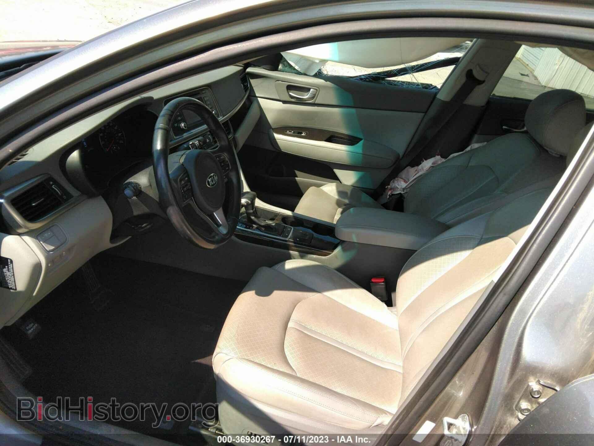 2016 KIA OPTIMA - VIN: 5XXGU4L30GG008897 - Фото 5