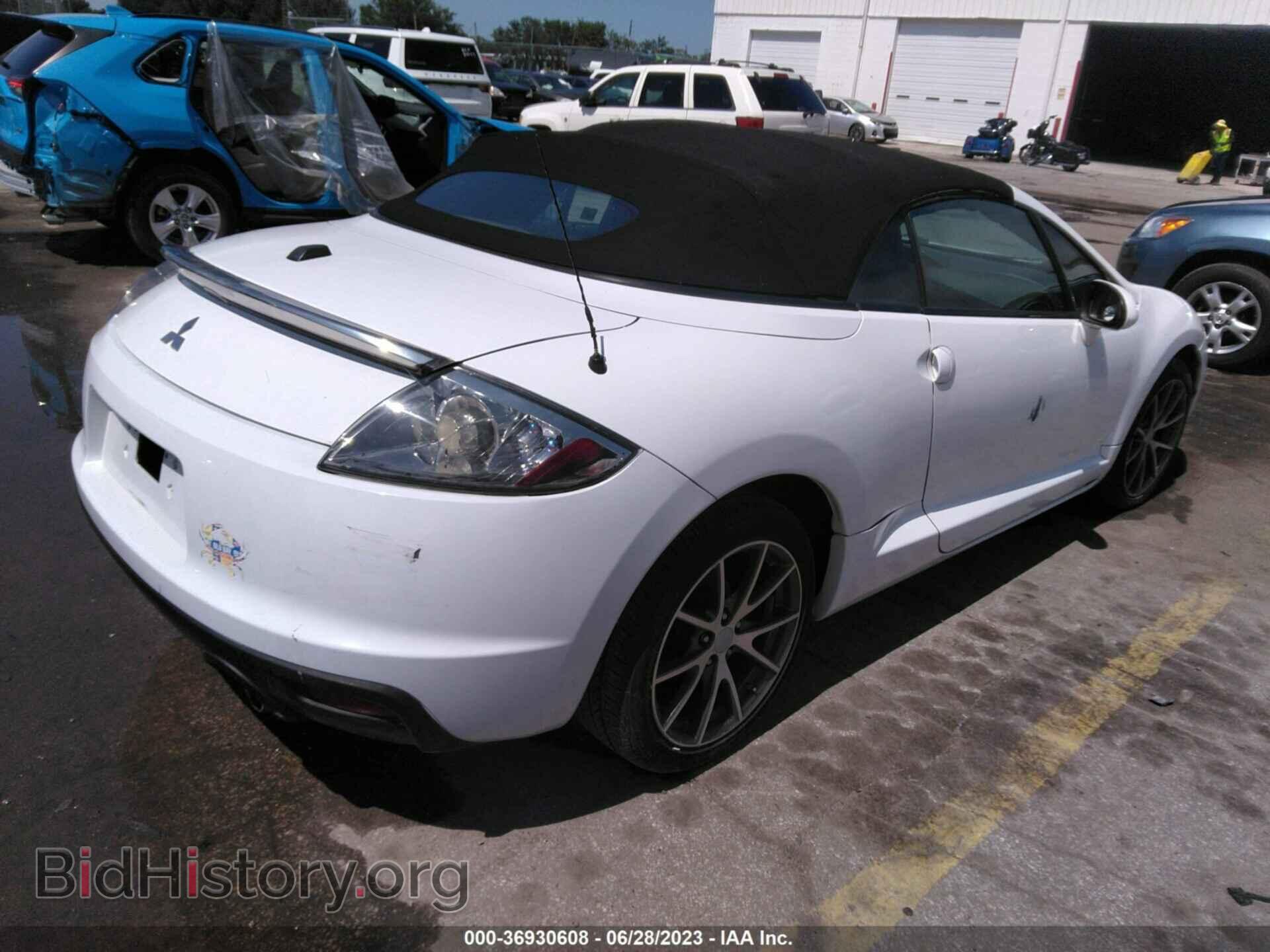 2012 MITSUBISHI ECLIPSE SPYDER - VIN: 4A37L2EF5CE002779 - Фото 4