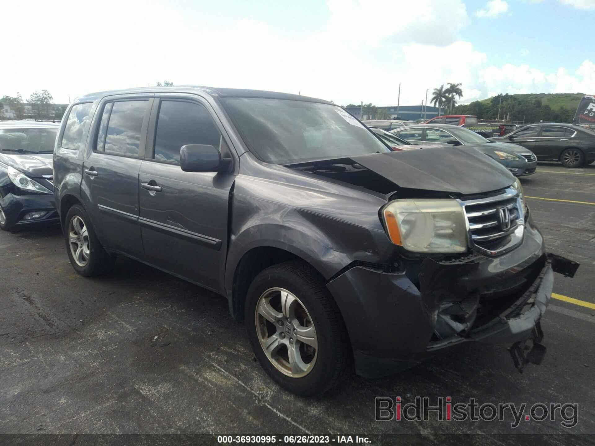 Фотография 5FNYF3H46EB021051 - HONDA PILOT 2014