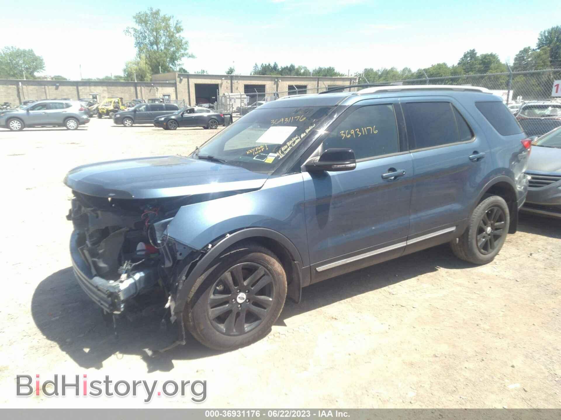 2018 FORD EXPLORER - VIN: 1FM5K8D84JGB81784 - Photo 2