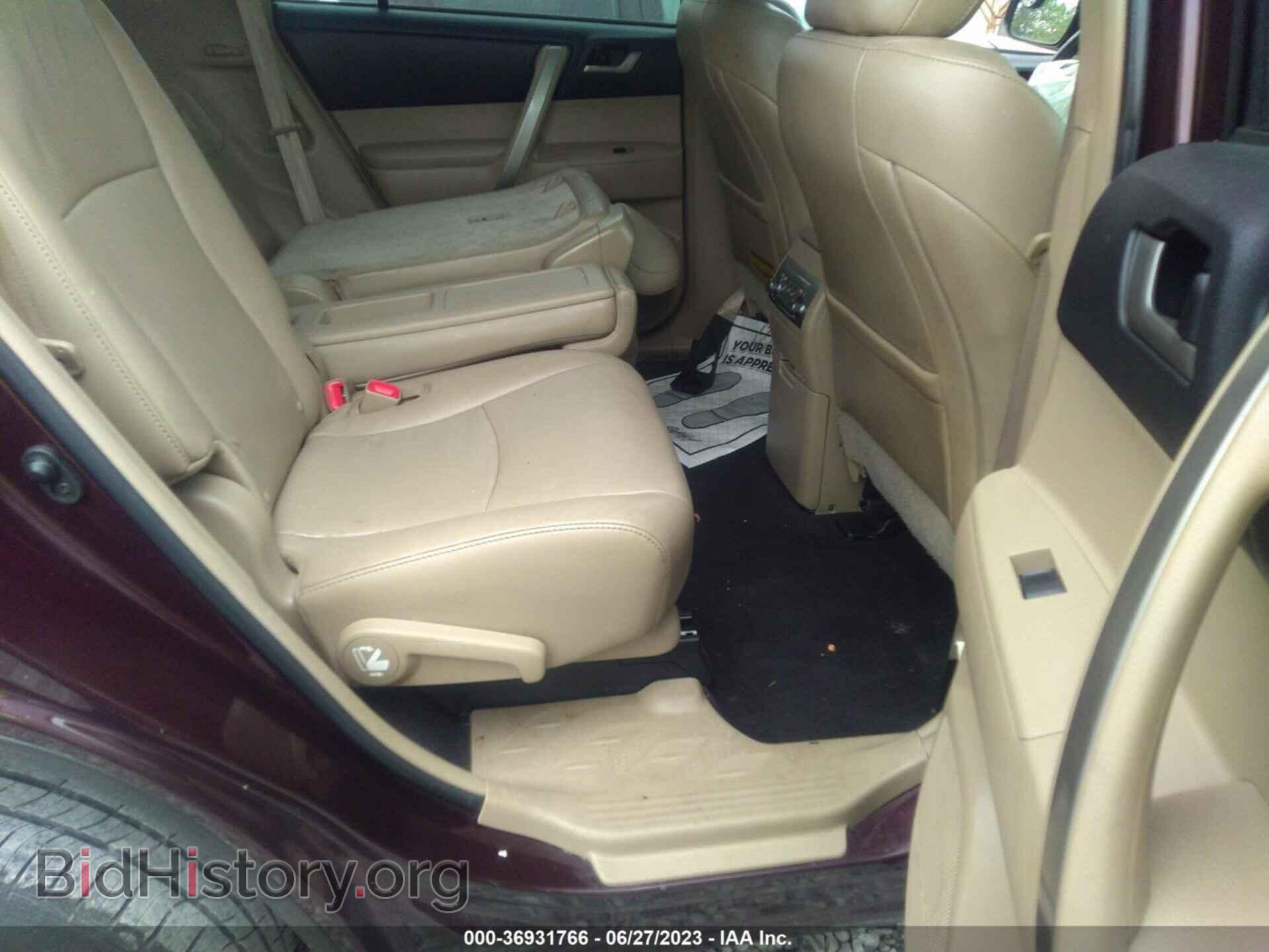 2012 TOYOTA HIGHLANDER - VIN: 5TDBK3EH8CS154380 - Фото 8
