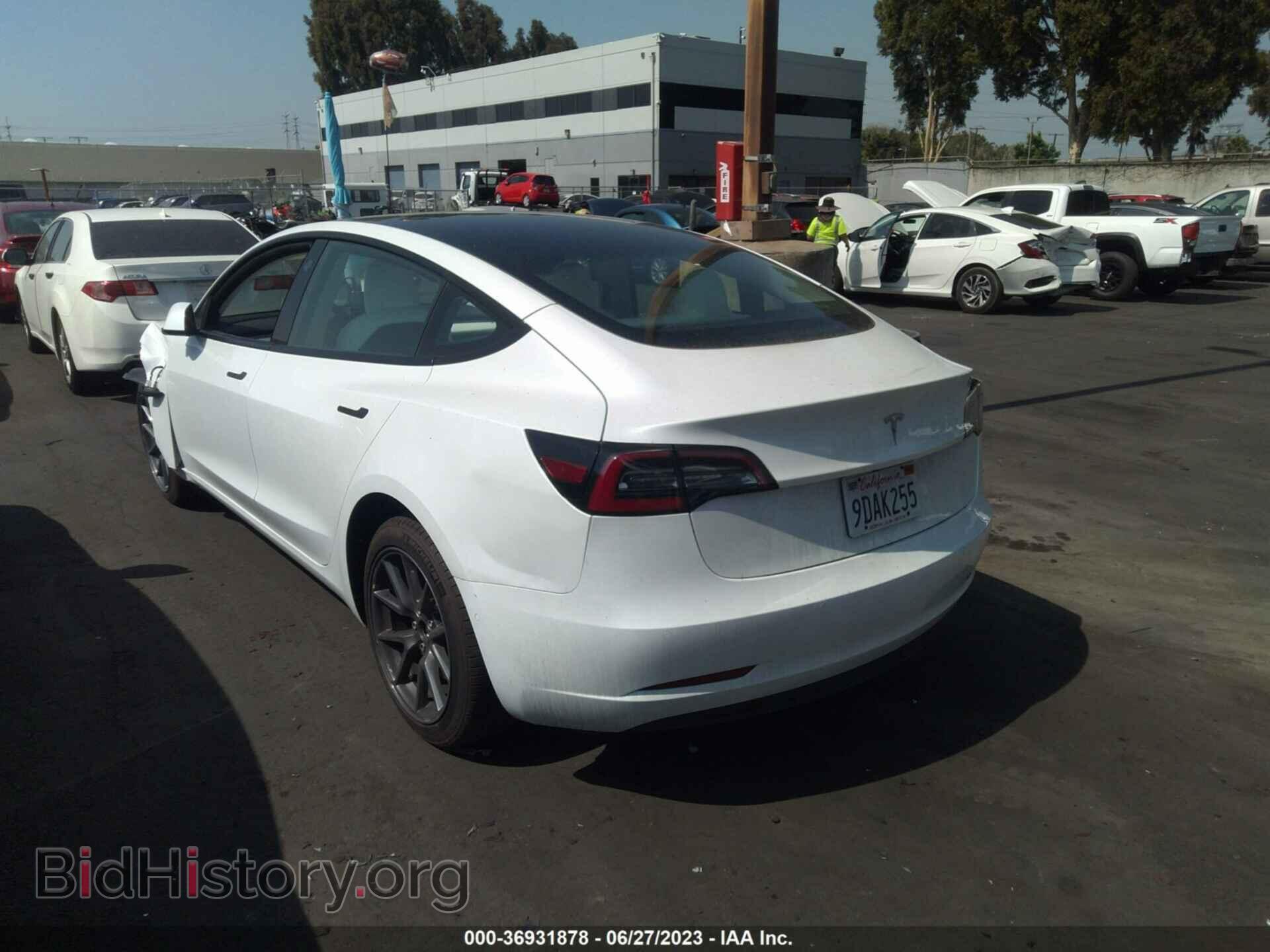 2022 TESLA MODEL 3 - VIN: 5YJ3E1EA0NF355877 - Photo 3