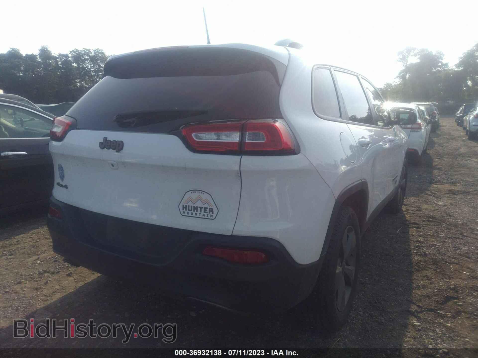 2016 JEEP CHEROKEE - VIN: 1C4PJMCB8GW357725 - Фото 4