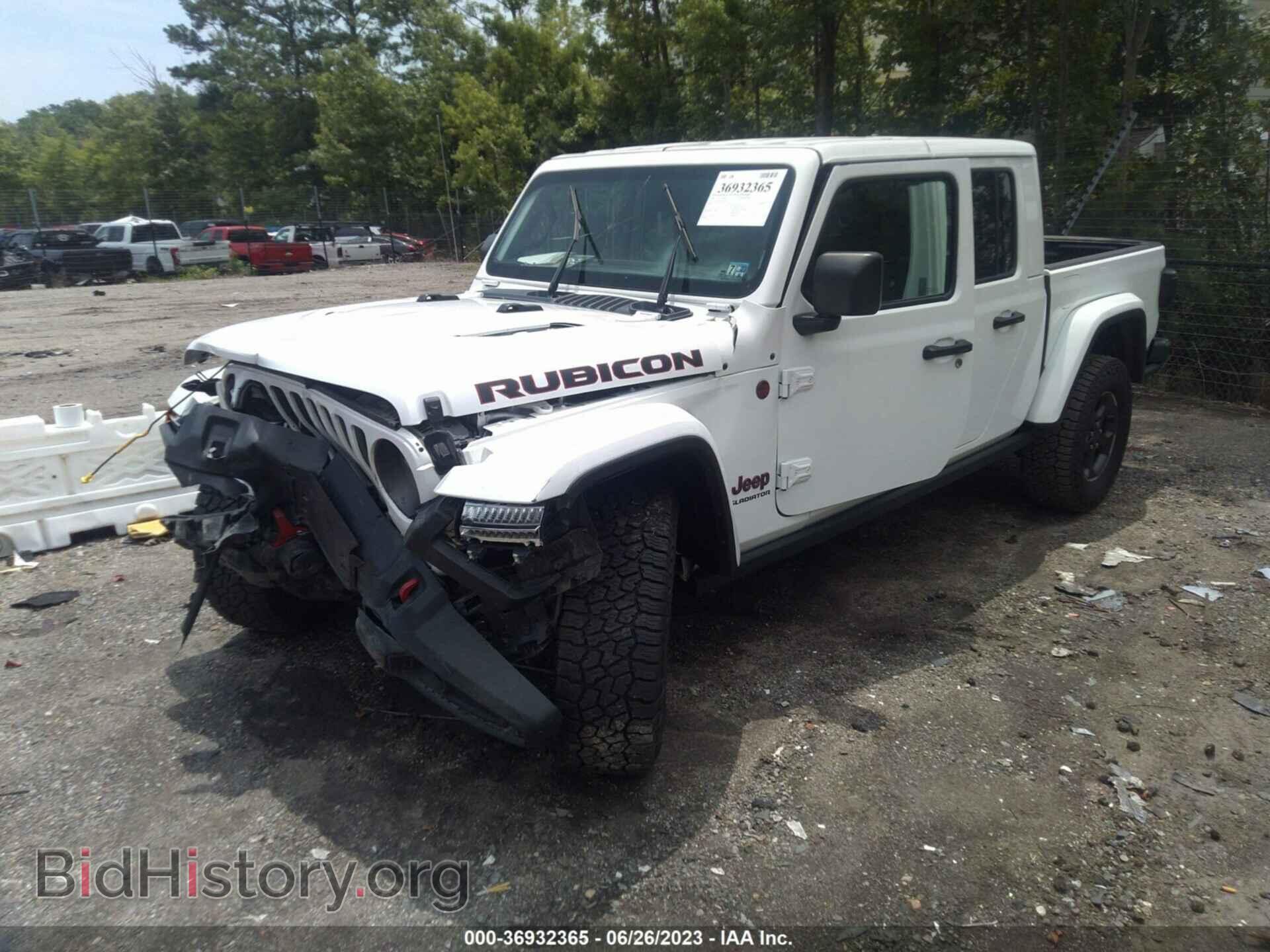 2022 JEEP GLADIATOR - VIN: 1C6JJTBG5NL163852 - Фото 2