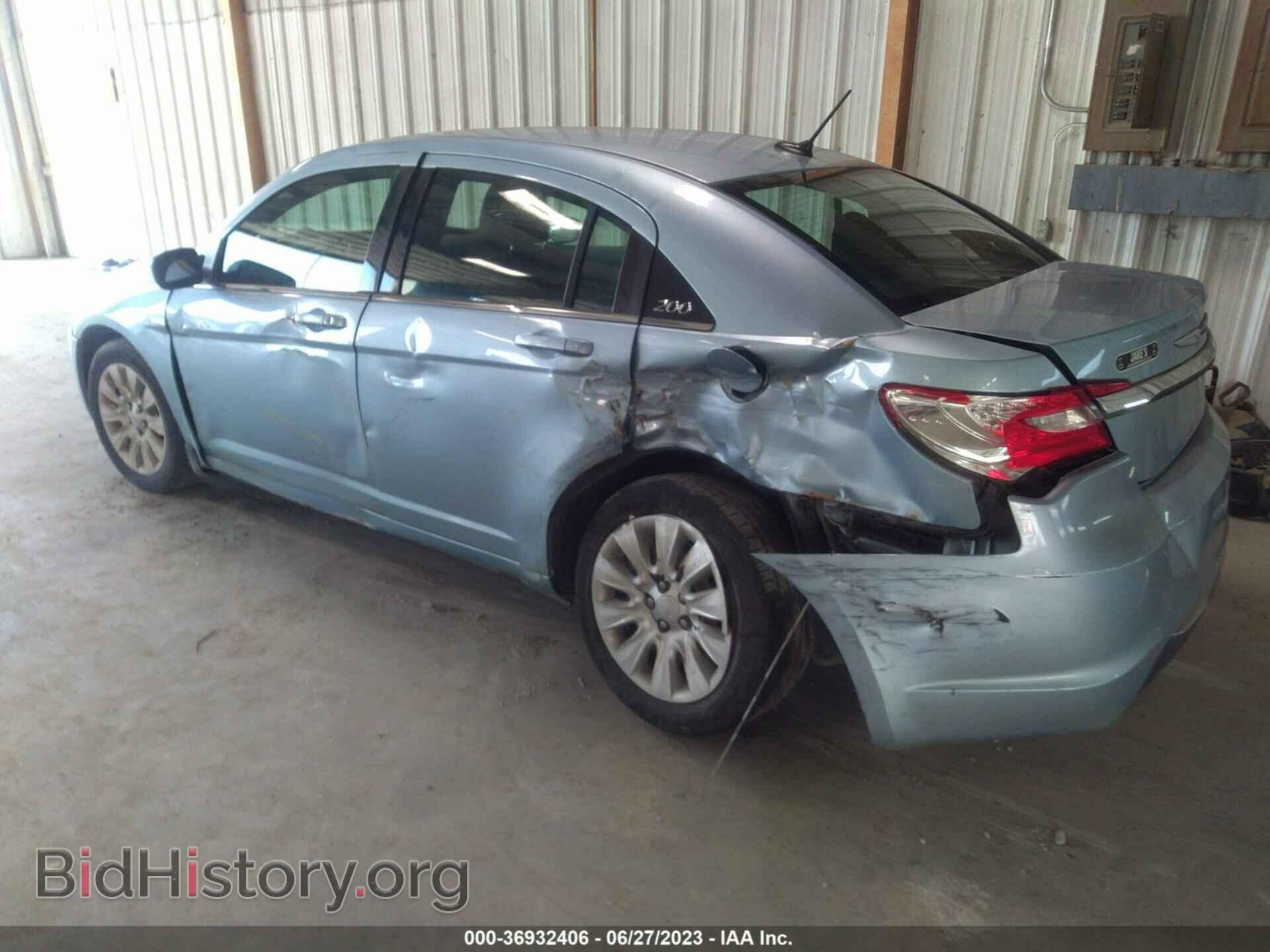 2012 CHRYSLER 200 - VIN: 1C3CCBAB7CN168763 - Фото 3