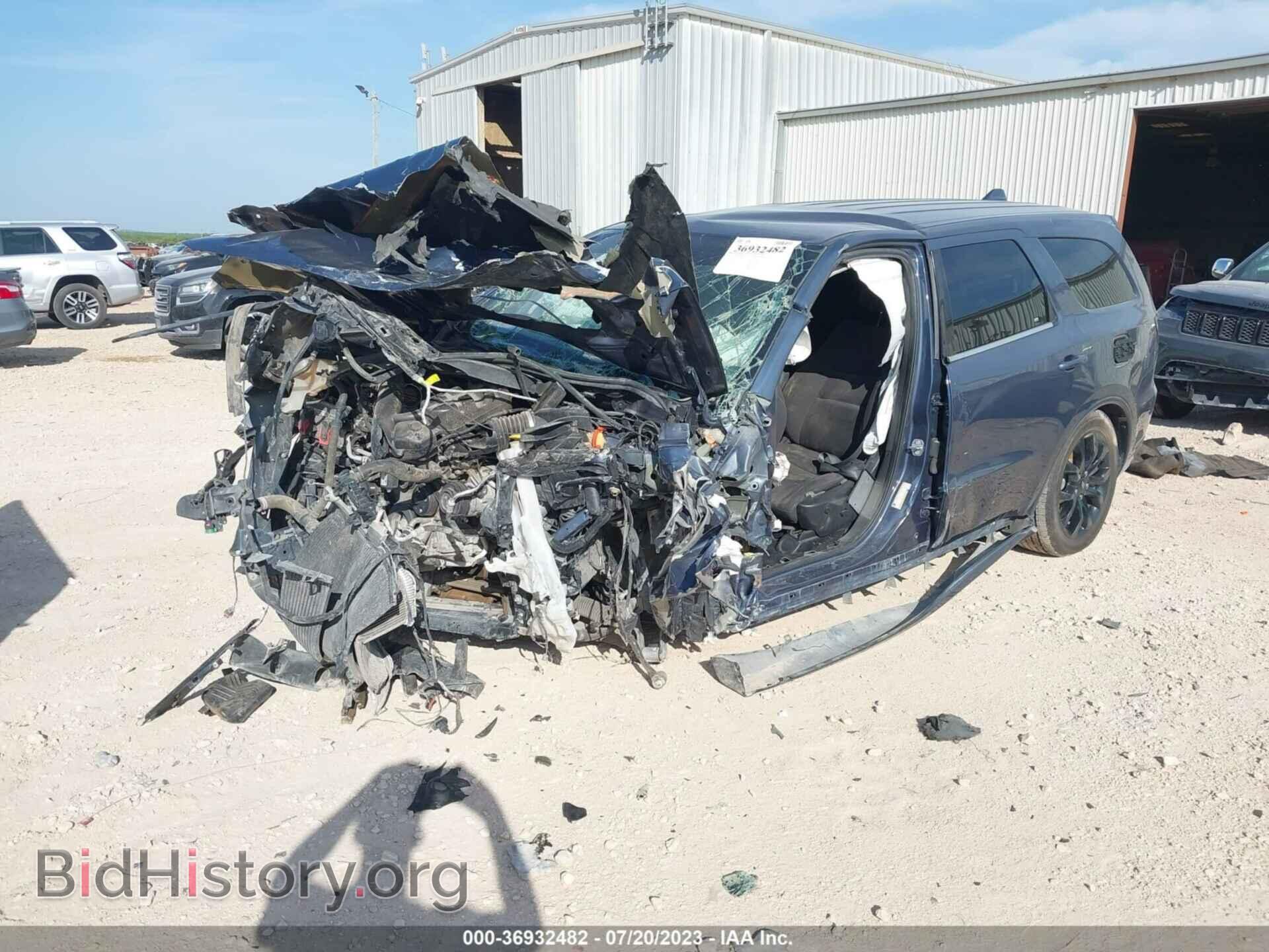 2019 DODGE DURANGO - VIN: 1C4RDHAG6KC743785 - Фото 2