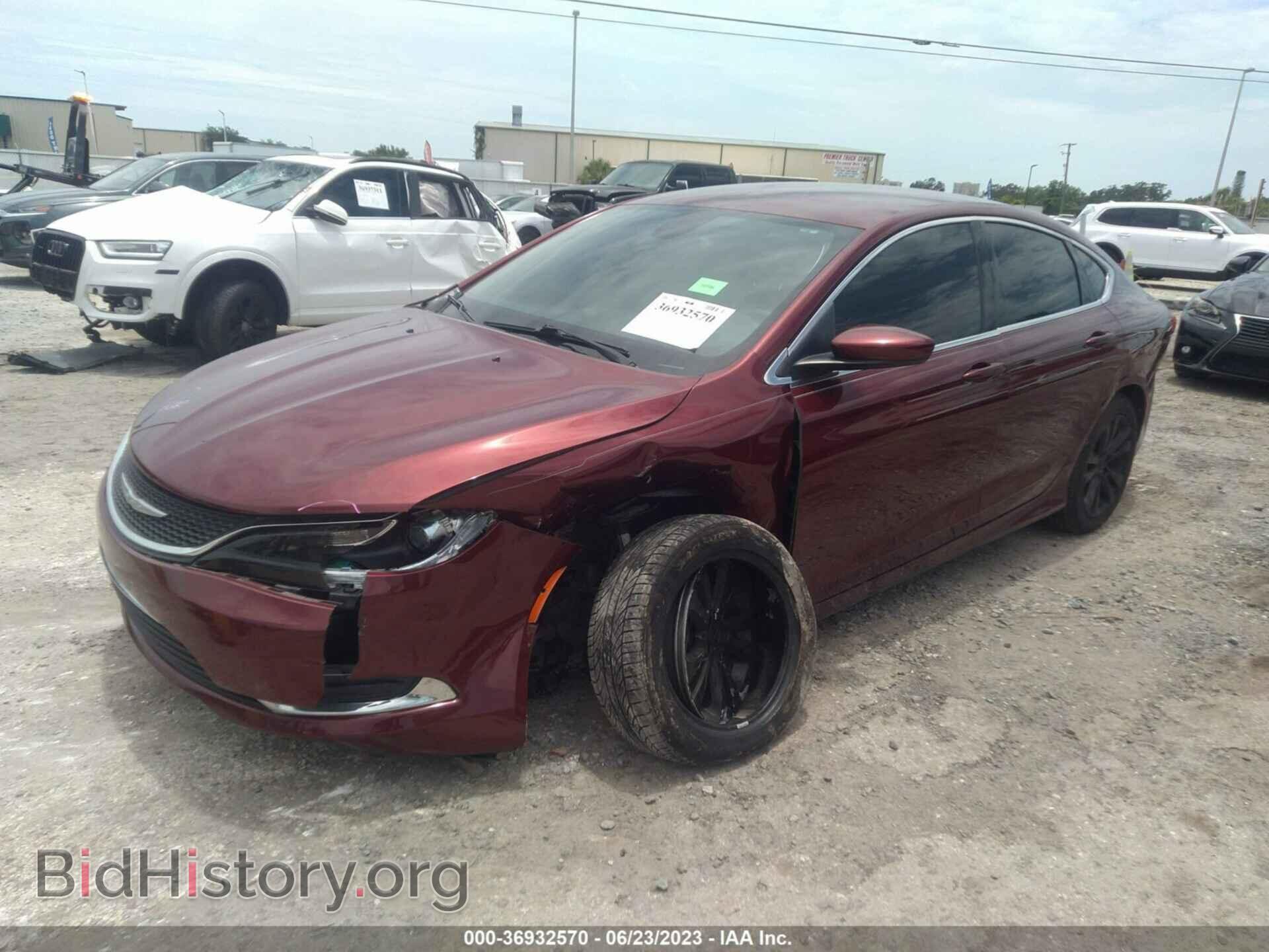 2016 CHRYSLER 200 - VIN: 1C3CCCABXGN182412 - Фото 2