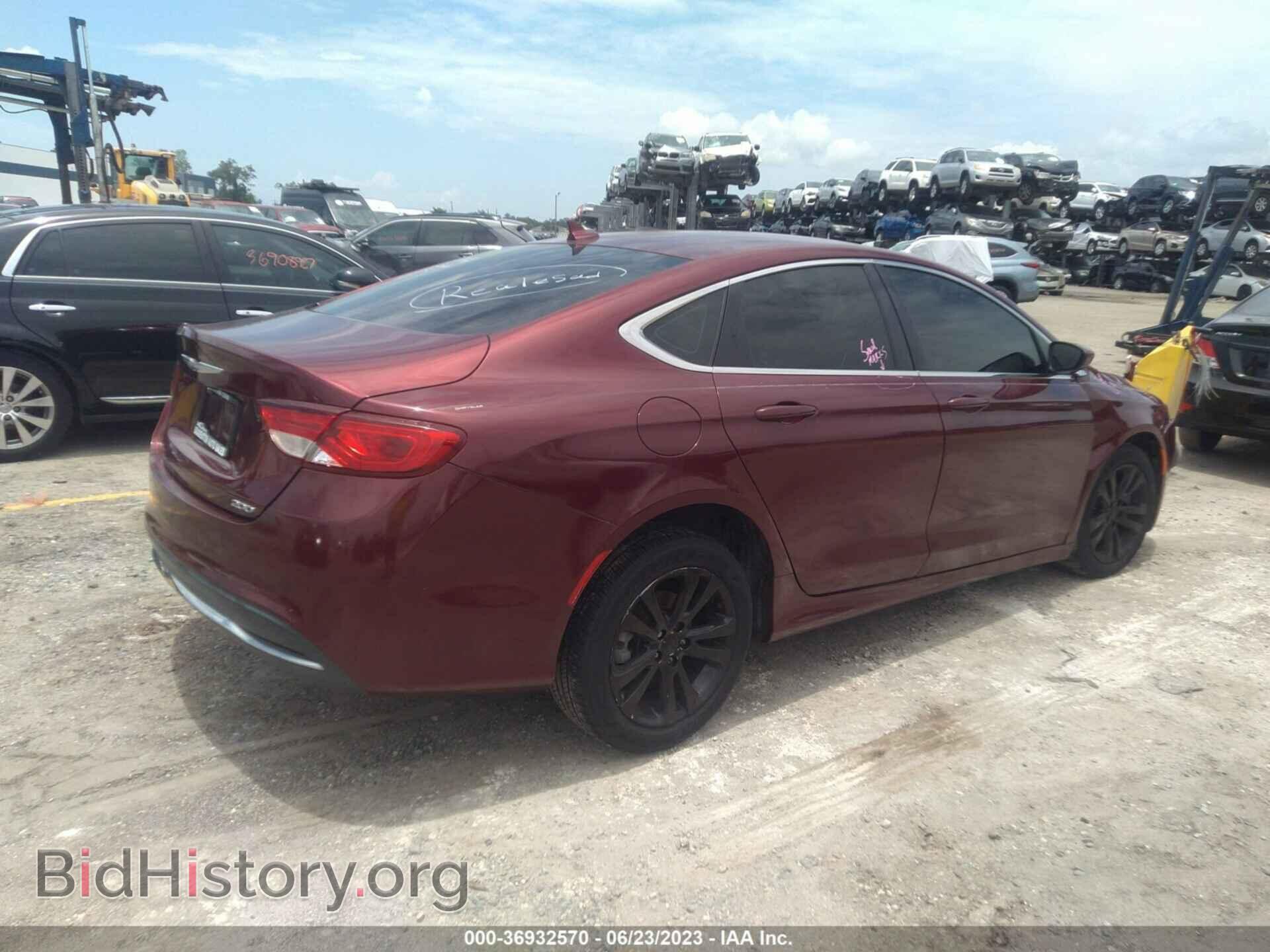 2016 CHRYSLER 200 - VIN: 1C3CCCABXGN182412 - Фото 4