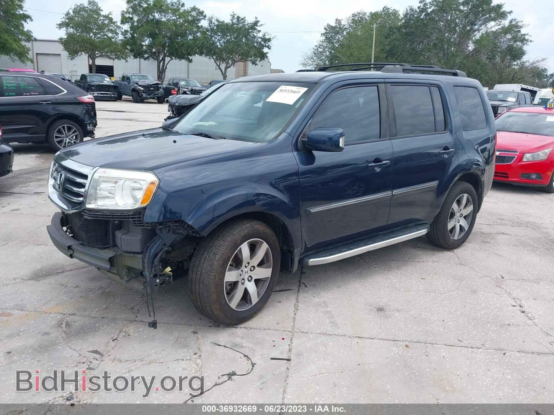 2012 HONDA PILOT - VIN: 5FNYF3H9XCB018534 - Фото 2