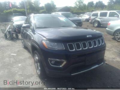 2020 Jeep COMPASS Limited, blue — VIN 3C4NJDCB4LT208753, IAAI