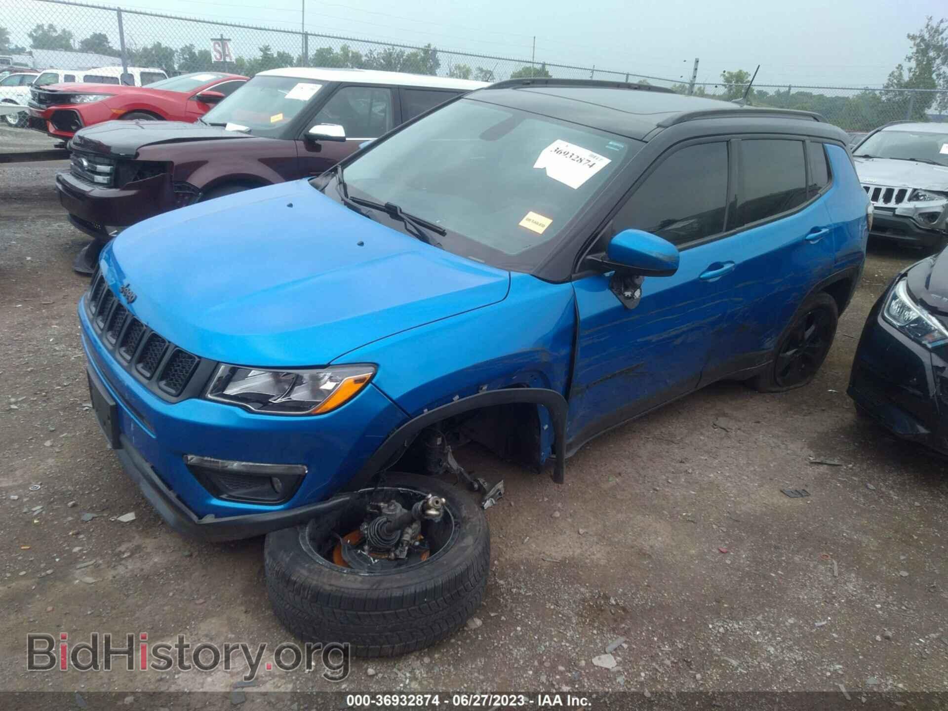 2019 JEEP COMPASS - VIN: 3C4NJDBB3KT661536 - Фото 2
