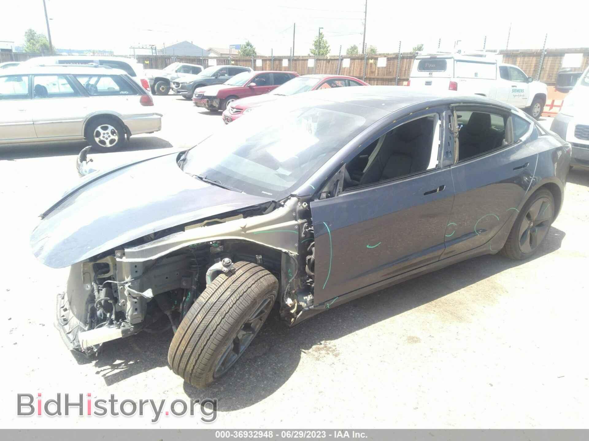 2019 TESLA MODEL 3 - VIN: 5YJ3E1EB0KF386342 - Фото 2