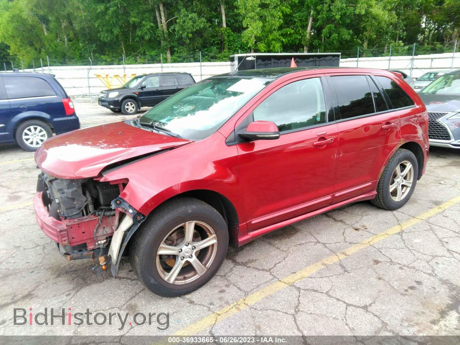 2013 FORD EDGE - VIN: 2FMDK4AK0DBA01703 - Фото 2