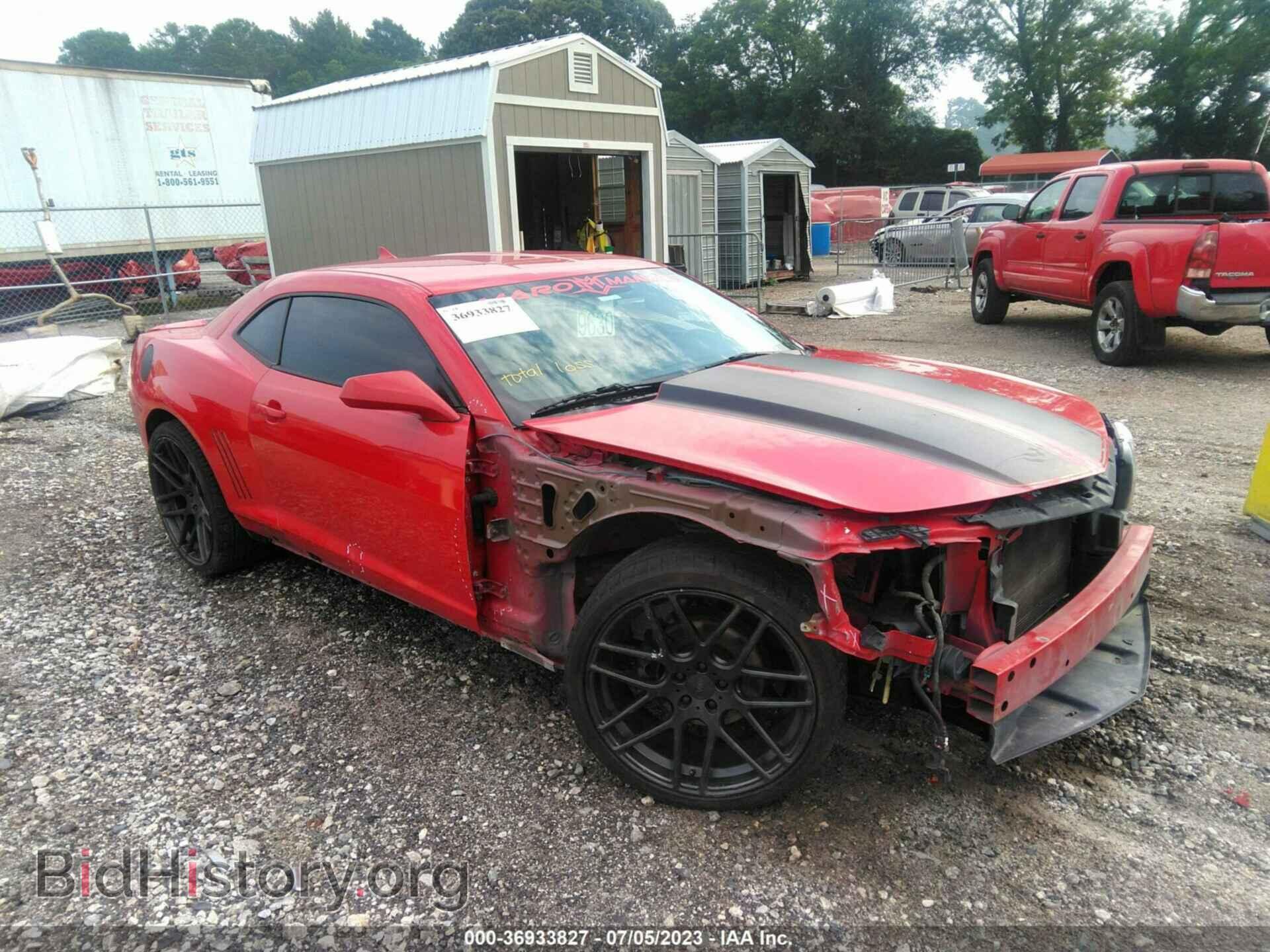 Photo 2G1FB1E33D9191141 - CHEVROLET CAMARO 2013