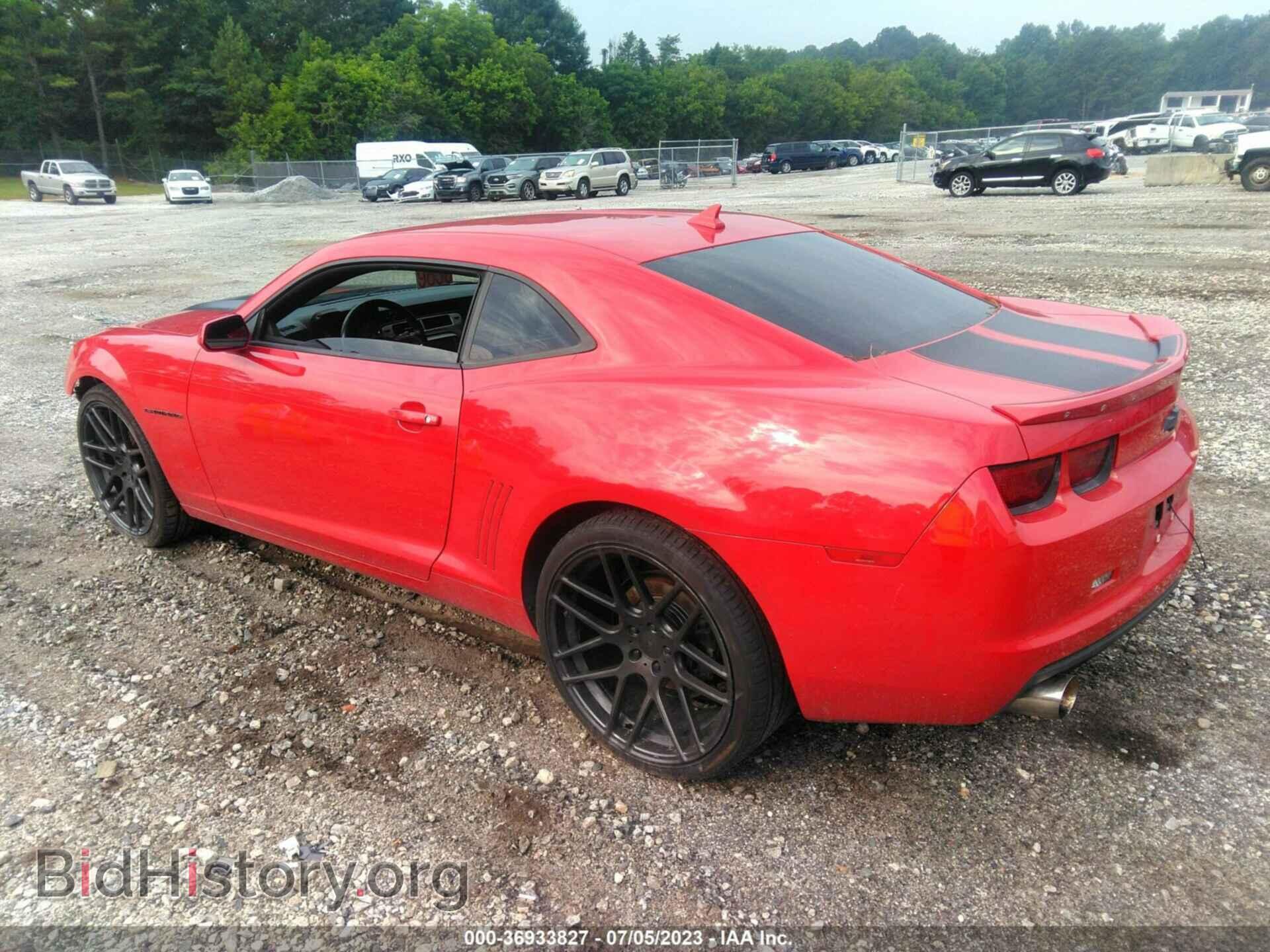 2013 CHEVROLET CAMARO - VIN: 2G1FB1E33D9191141 - Фото 3