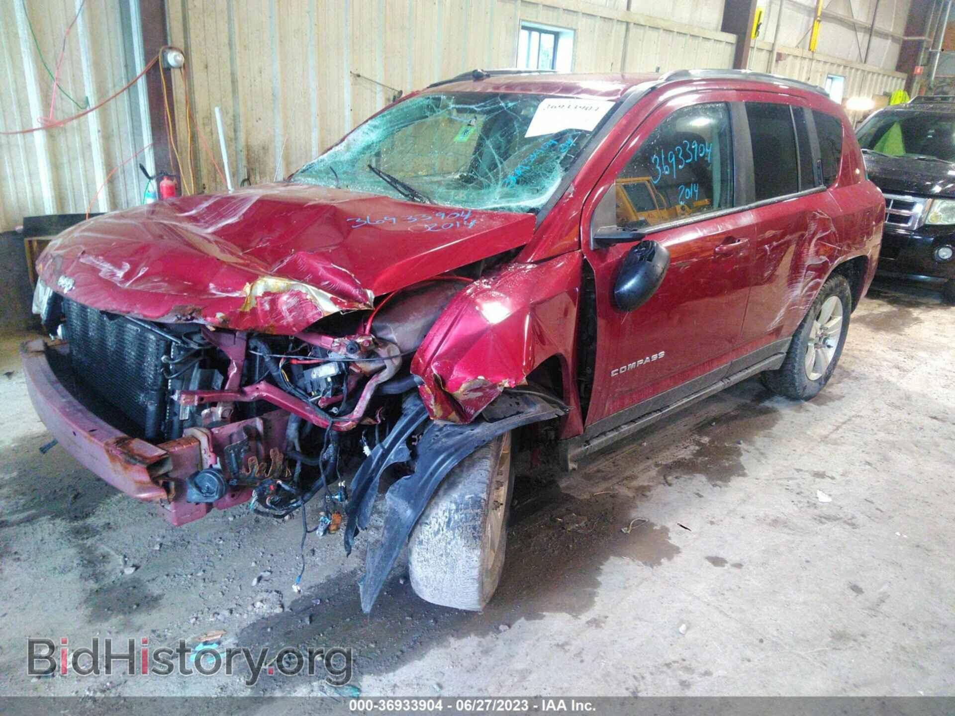 2014 JEEP COMPASS - VIN: 1C4NJDBB2ED622222 - Photo 2