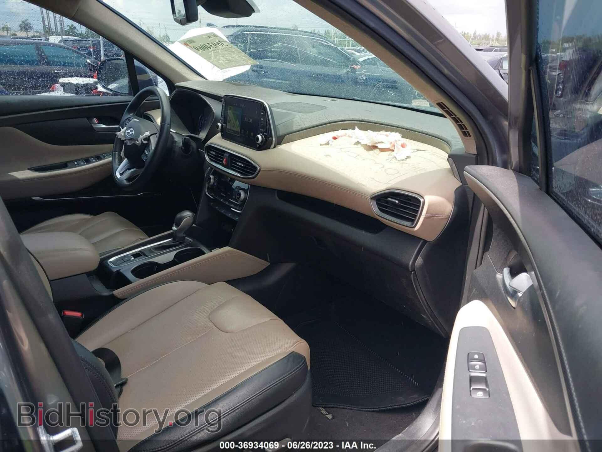 2019 HYUNDAI SANTA FE - VIN: 5NMS53AD1KH008561 - Фото 5