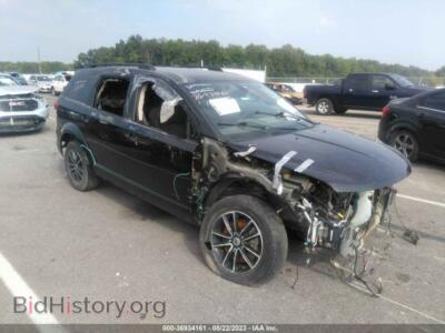 2019 Dodge JOURNEY SE, черный — VIN 3C4PDCBB2KT719209, IAAI