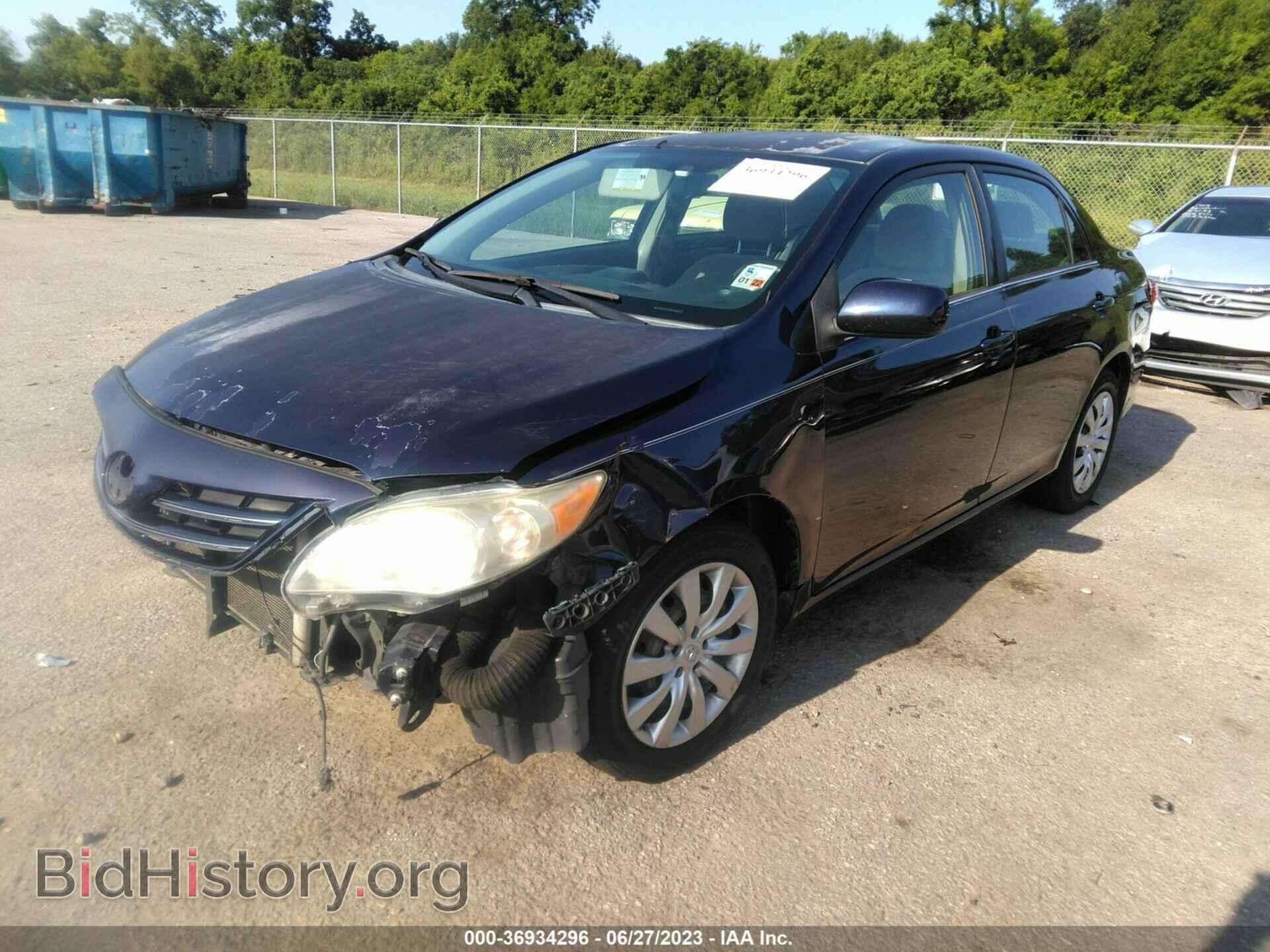 2013 TOYOTA COROLLA - VIN: 2T1BU4EE2DC962756 - Фото 2