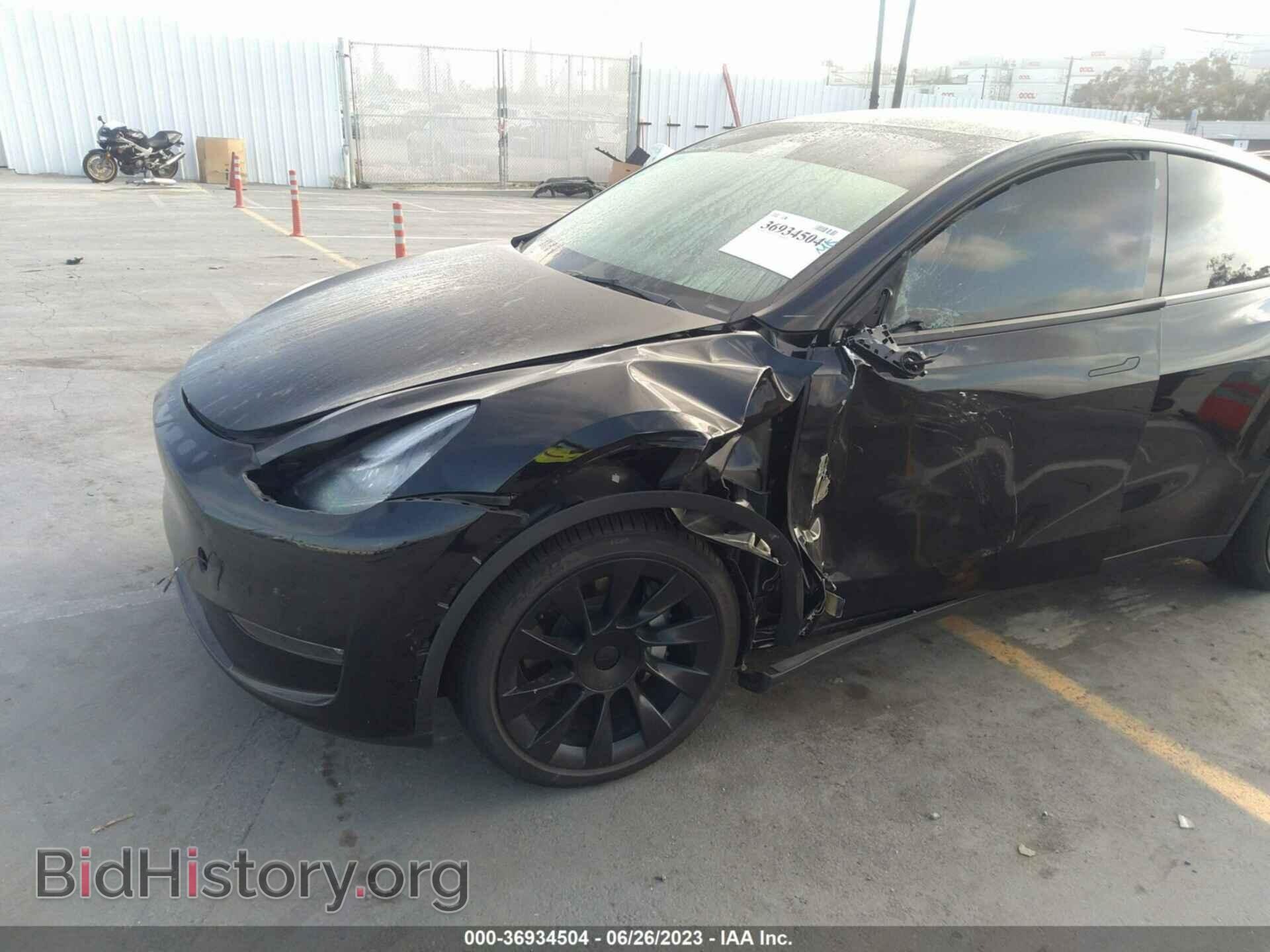 2021 TESLA MODEL Y - VIN: 5YJYGDEEXMF158184 - Фото 6
