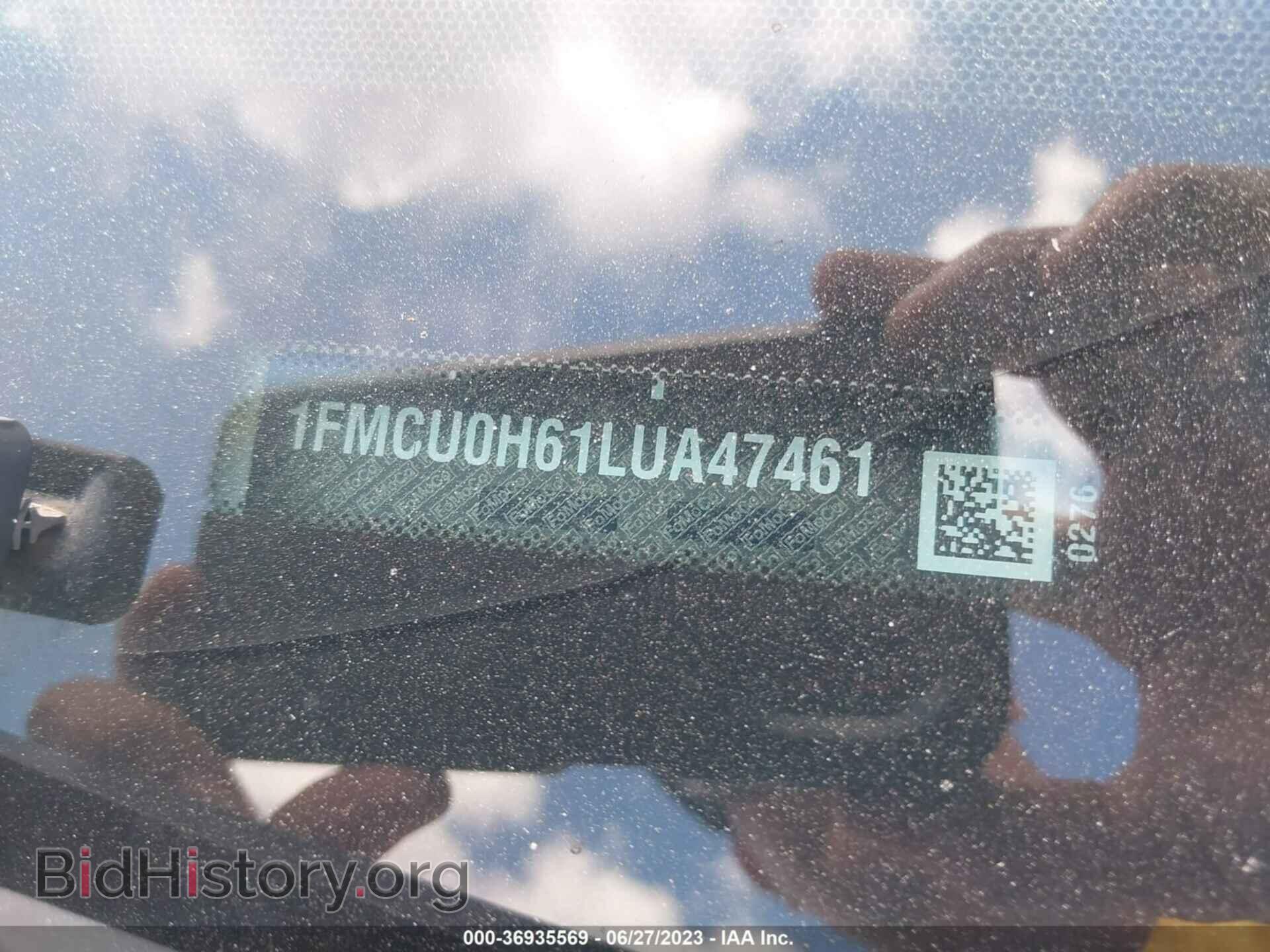 2020 FORD ESCAPE - VIN: 1FMCU0H61LUA47461 - Фото 9
