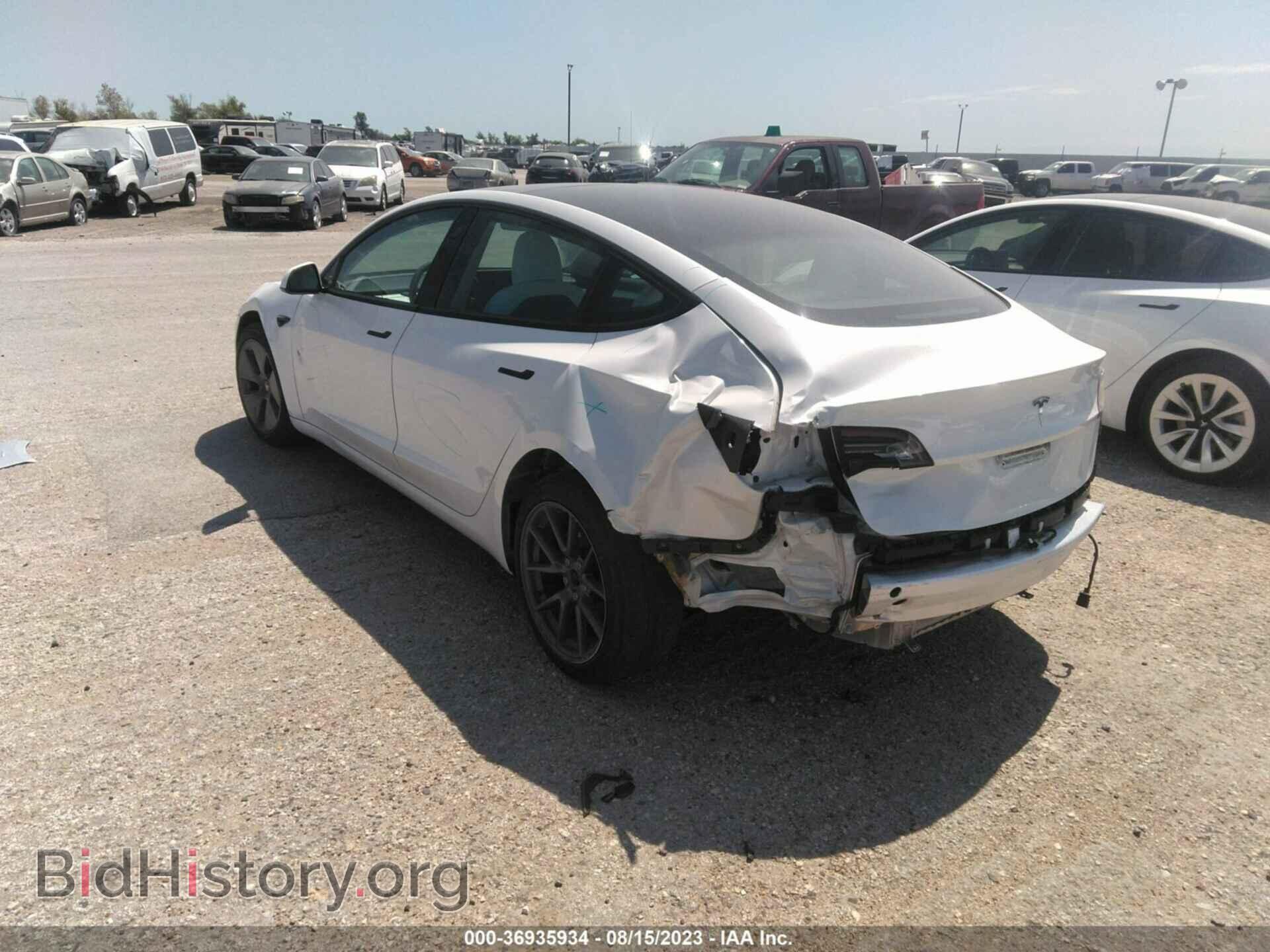 2021 TESLA MODEL 3 - VIN: 5YJ3E1EA2MF092192 - Photo 3