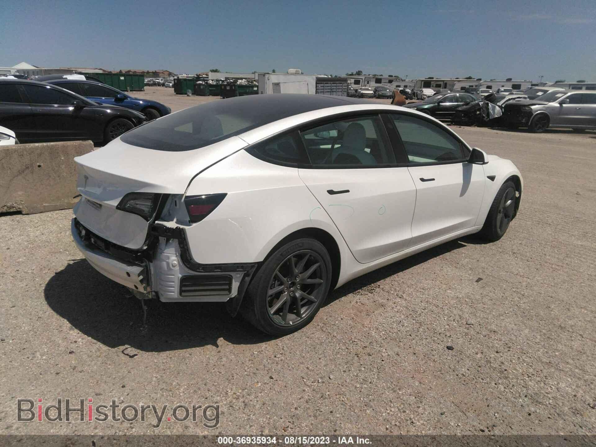 2021 TESLA MODEL 3 - VIN: 5YJ3E1EA2MF092192 - Photo 4