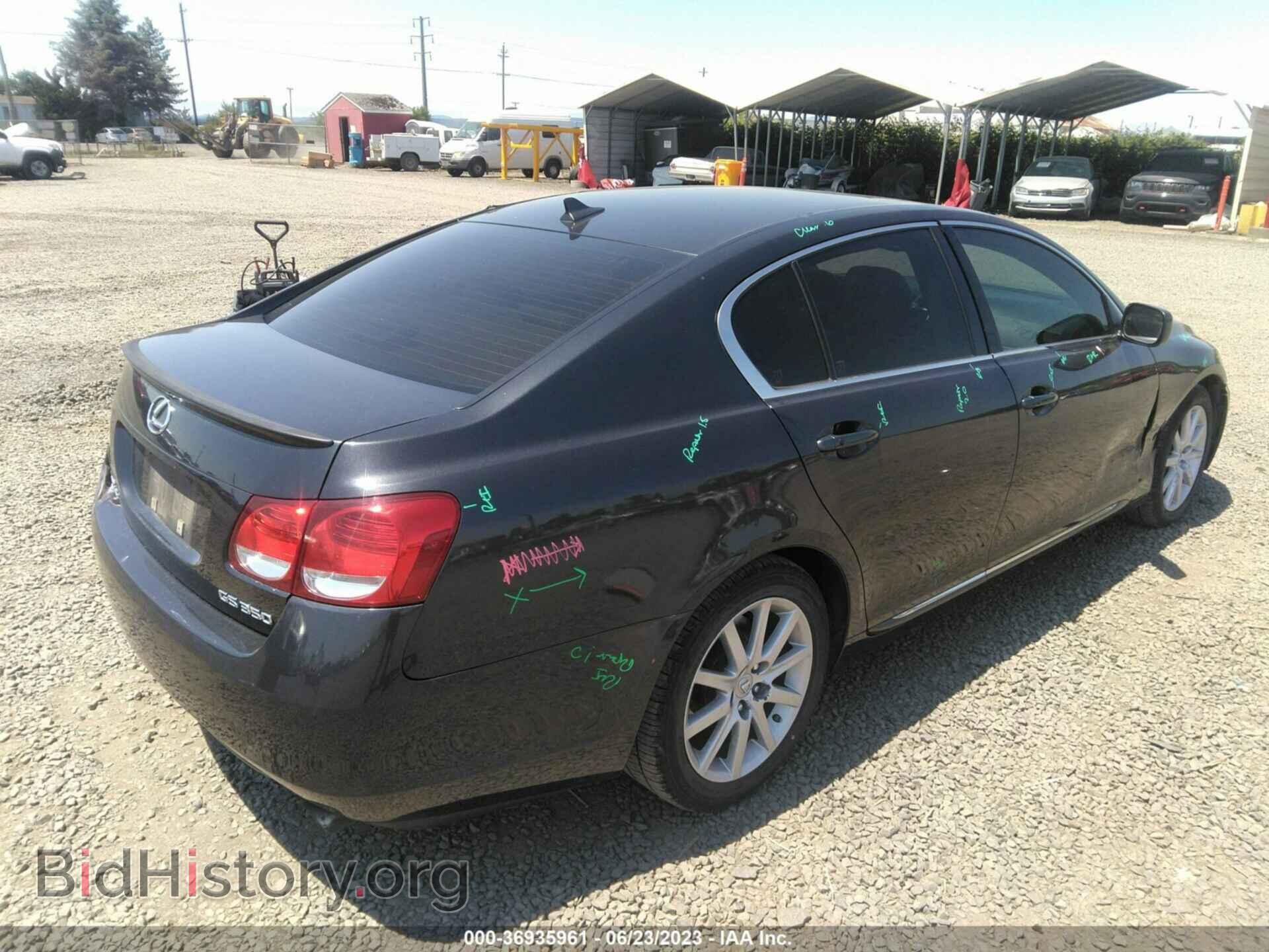 2007 LEXUS GS 350 - VIN: JTHBE96S870008735 - Фото 4