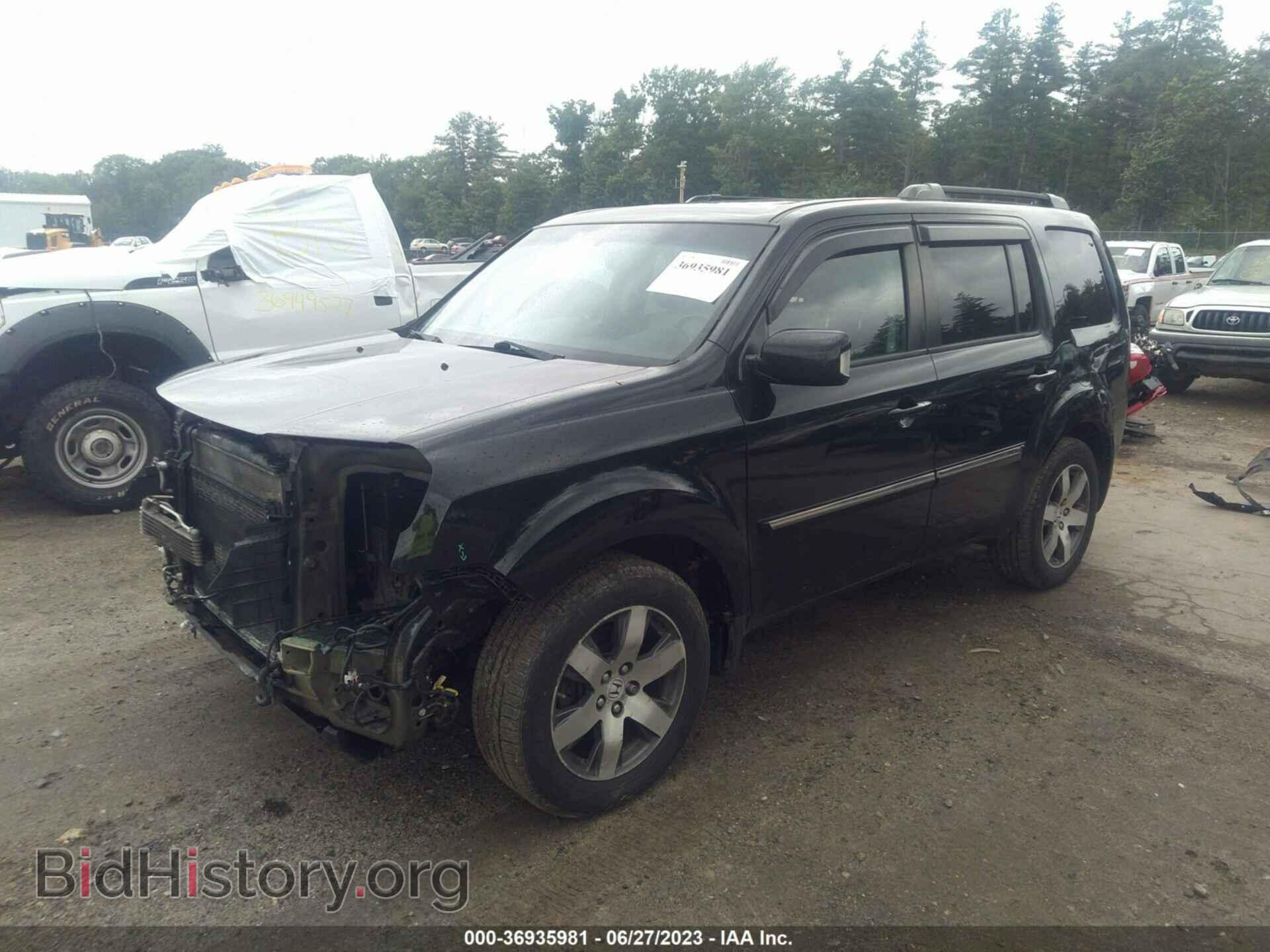 2012 HONDA PILOT - VIN: 5FNYF4H93CB073090 - Фото 2