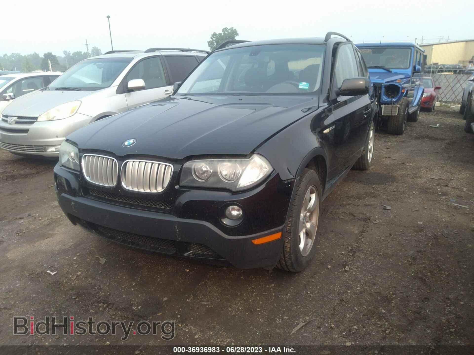 2007 BMW X3 - VIN: WBXPC93457WF21835 - Фото 2