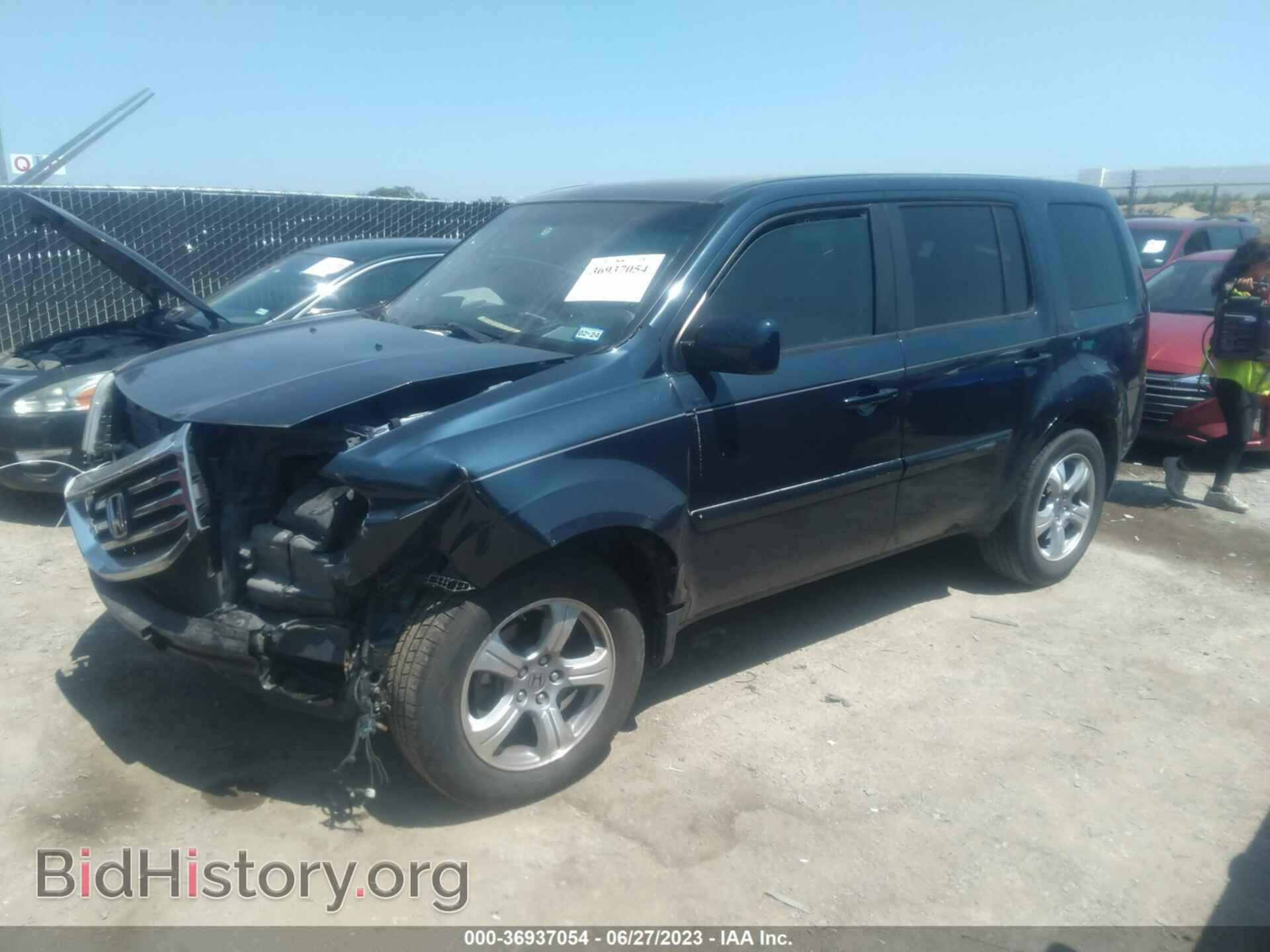 2012 HONDA PILOT - VIN: 5FNYF3H43CB005113 - Фото 2