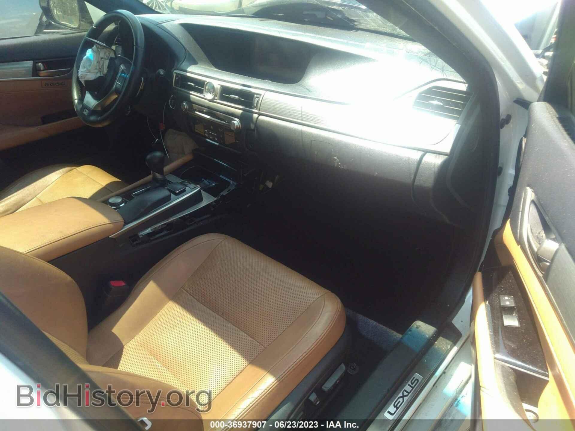 2013 LEXUS GS 350 - VIN: JTHBE1BL9D5016082 - Фото 5