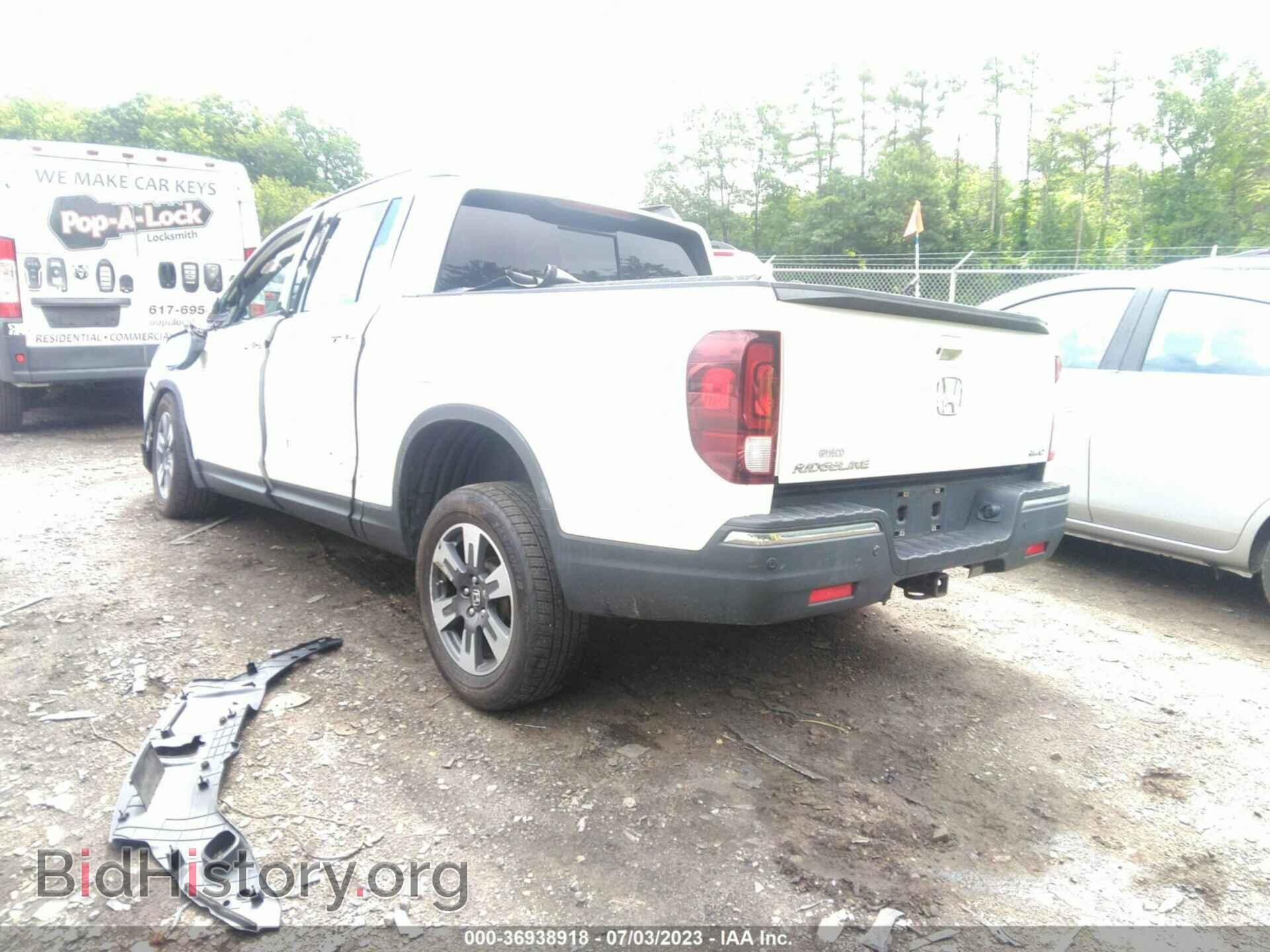 2019 HONDA RIDGELINE - VIN: 5FPYK3F70KB005570 - Фото 3