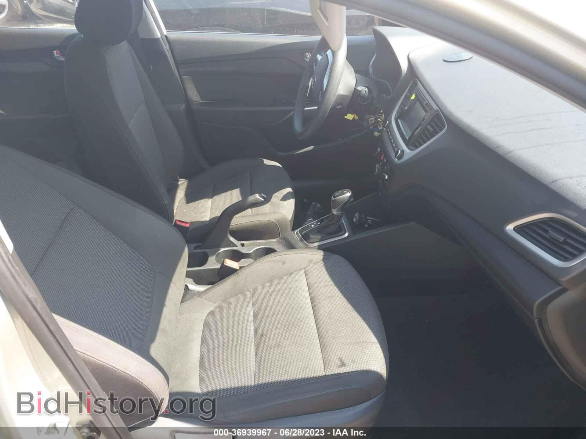 2019 HYUNDAI ACCENT - VIN: 3KPC24A34KE071221 - Фото 5