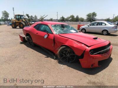 2021 Dodge CHALLENGER GT, red — VIN 2C3CDZJG2MH604351, IAAI