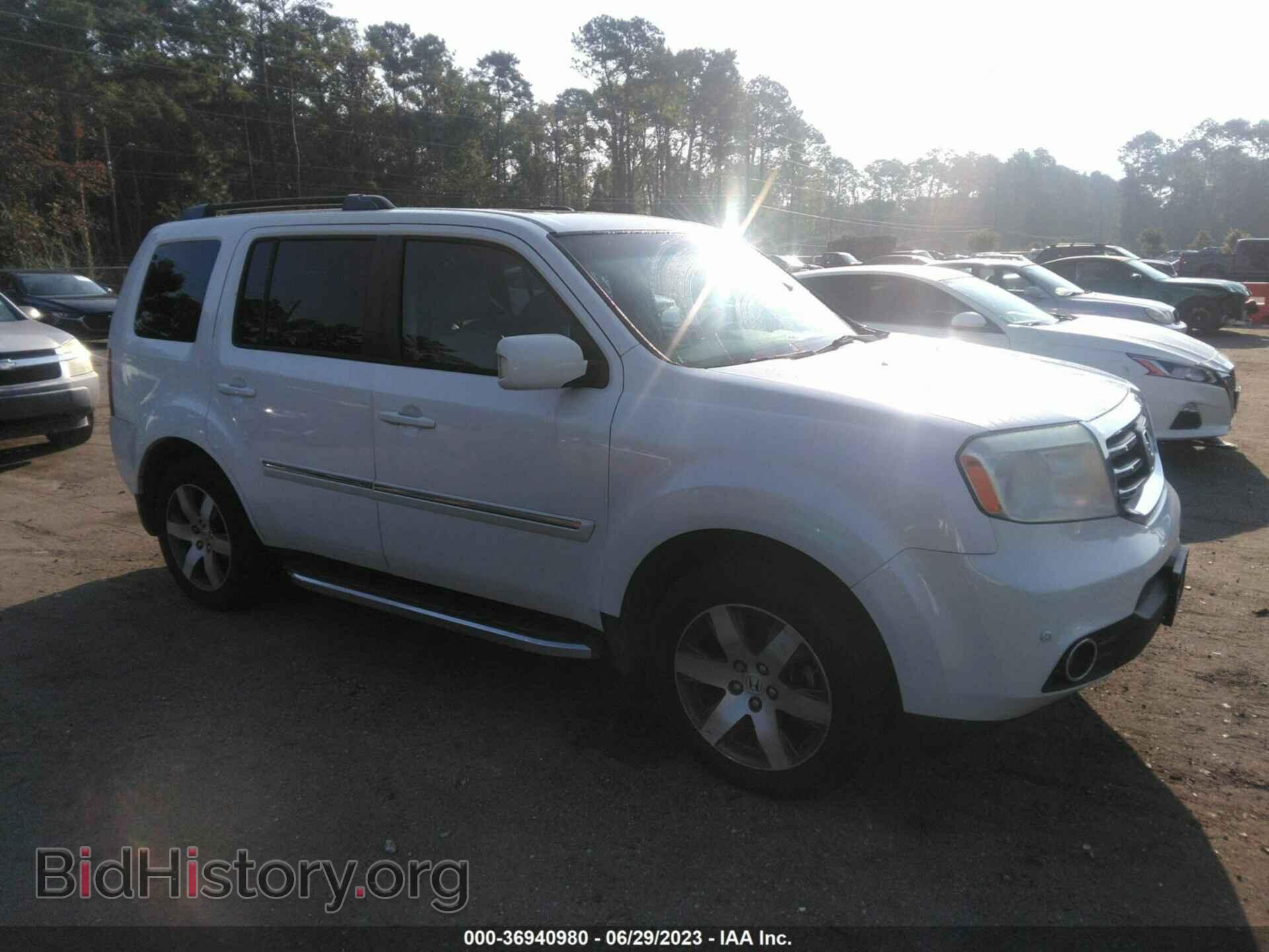 Фотография 5FNYF4H93CB010538 - HONDA PILOT 2012
