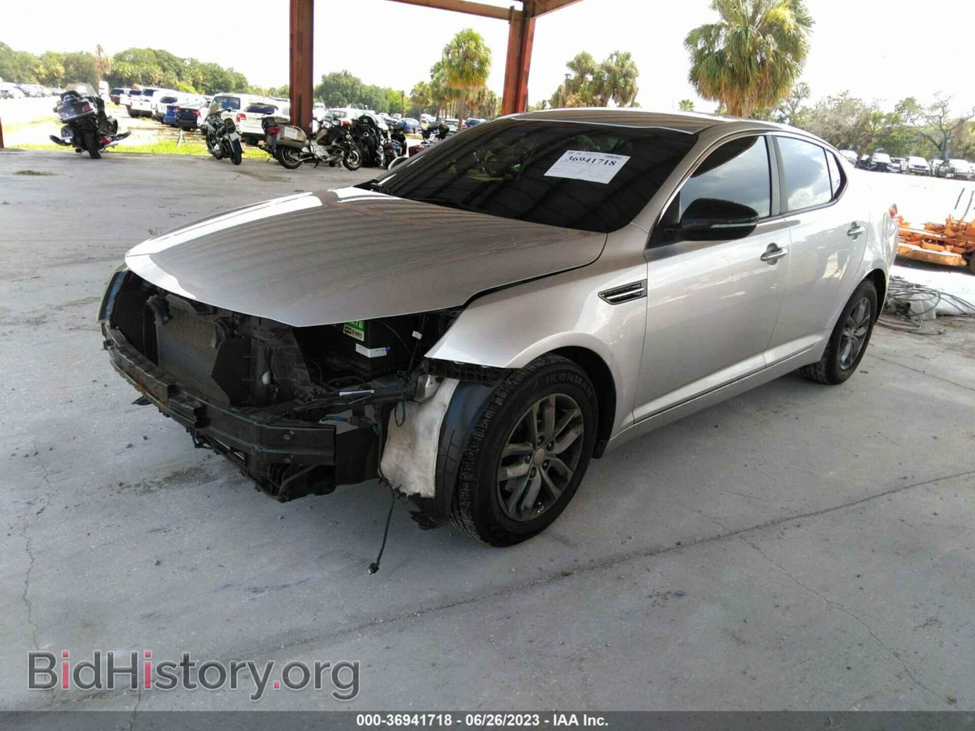 2013 KIA OPTIMA - VIN: KNAGM4A79D5392343 - Фото 2