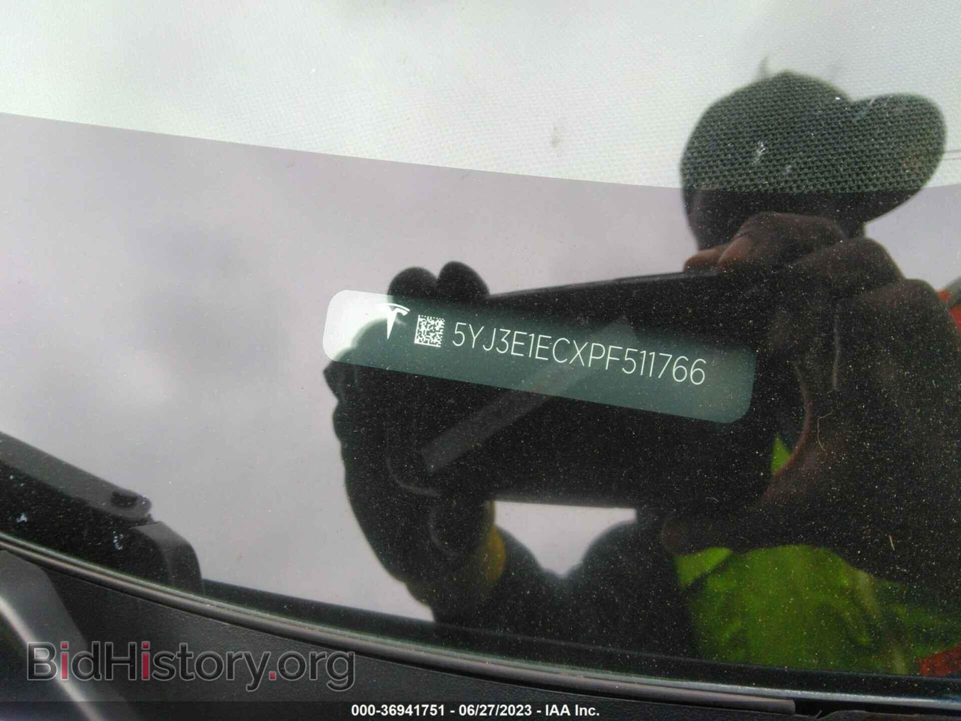 2023 TESLA MODEL 3 - VIN: 5YJ3E1ECXPF511766 - Фото 9